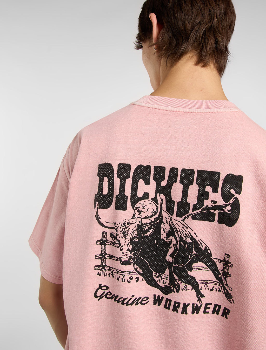 DICKIES Buchtell  SS Tee - Bridal Rose