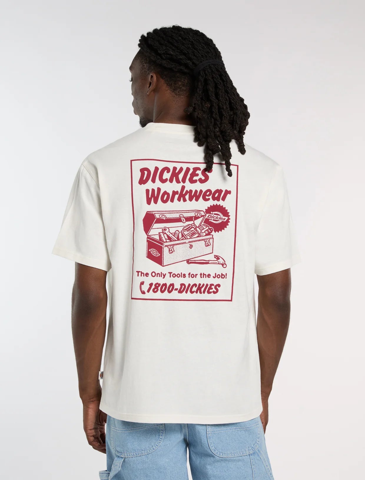 DICKIES DRY RIDGE SS Tee - Egret Beige