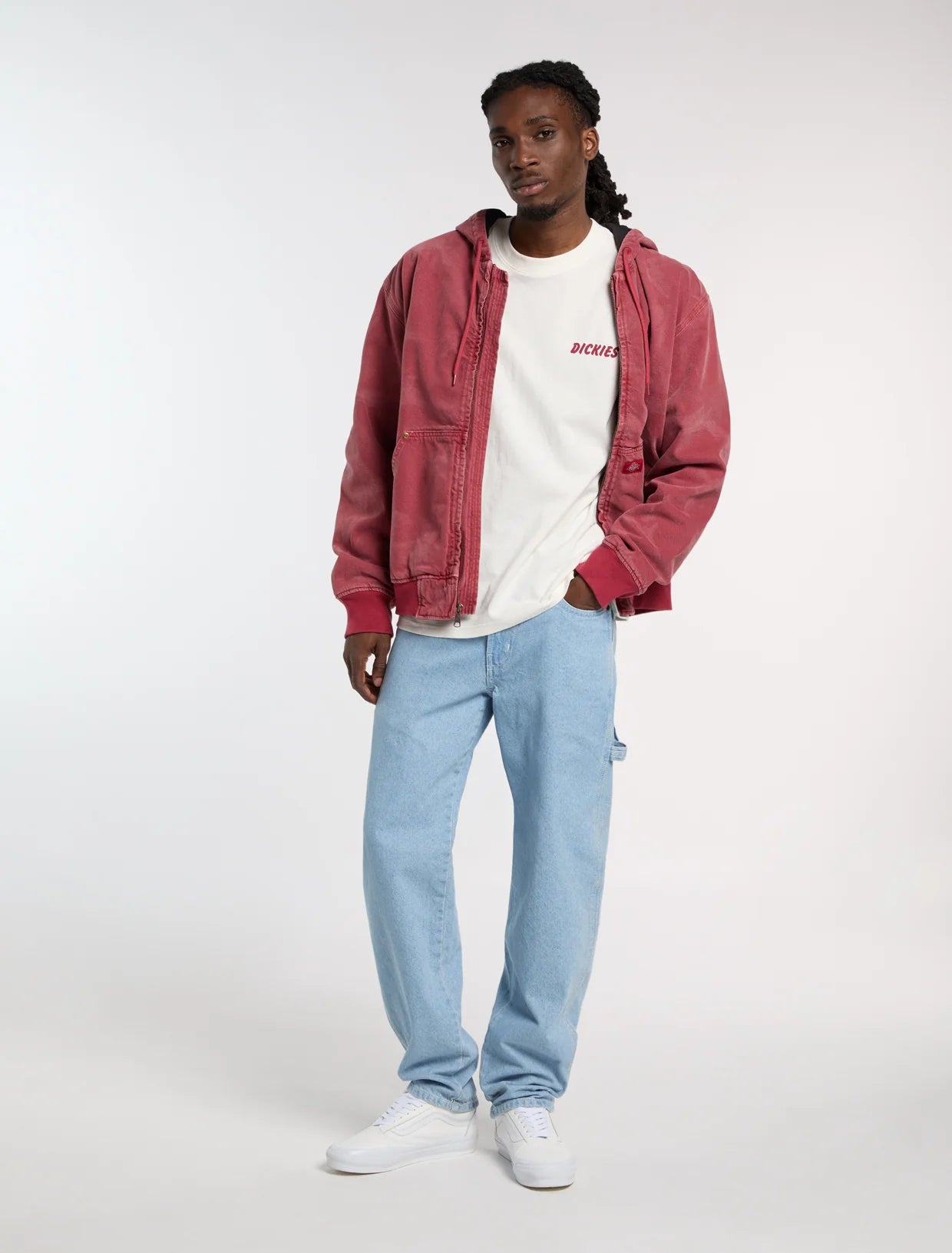 DICKIES DRY RIDGE SS Tee - Egret Beige