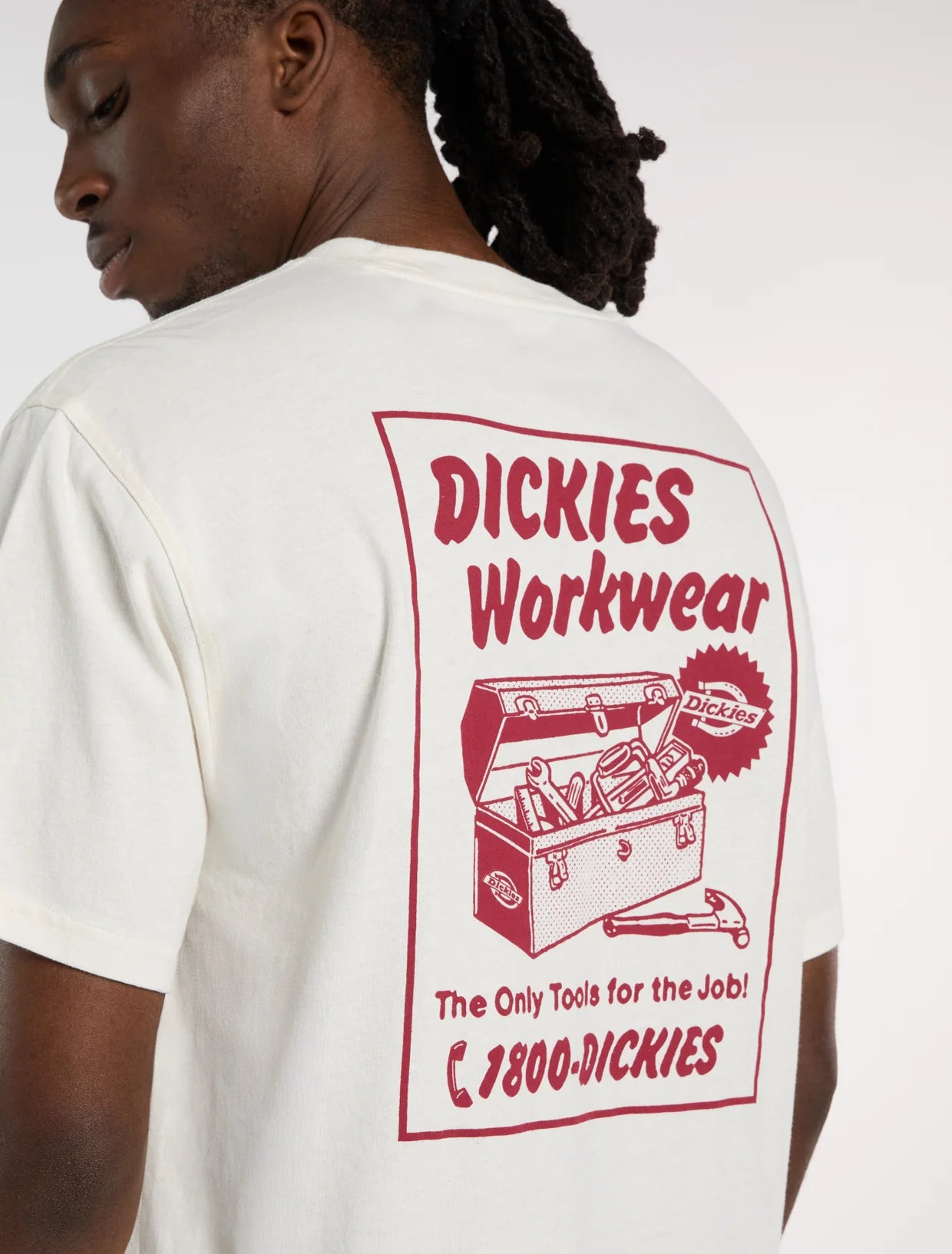 DICKIES DRY RIDGE SS Tee - Egret Beige