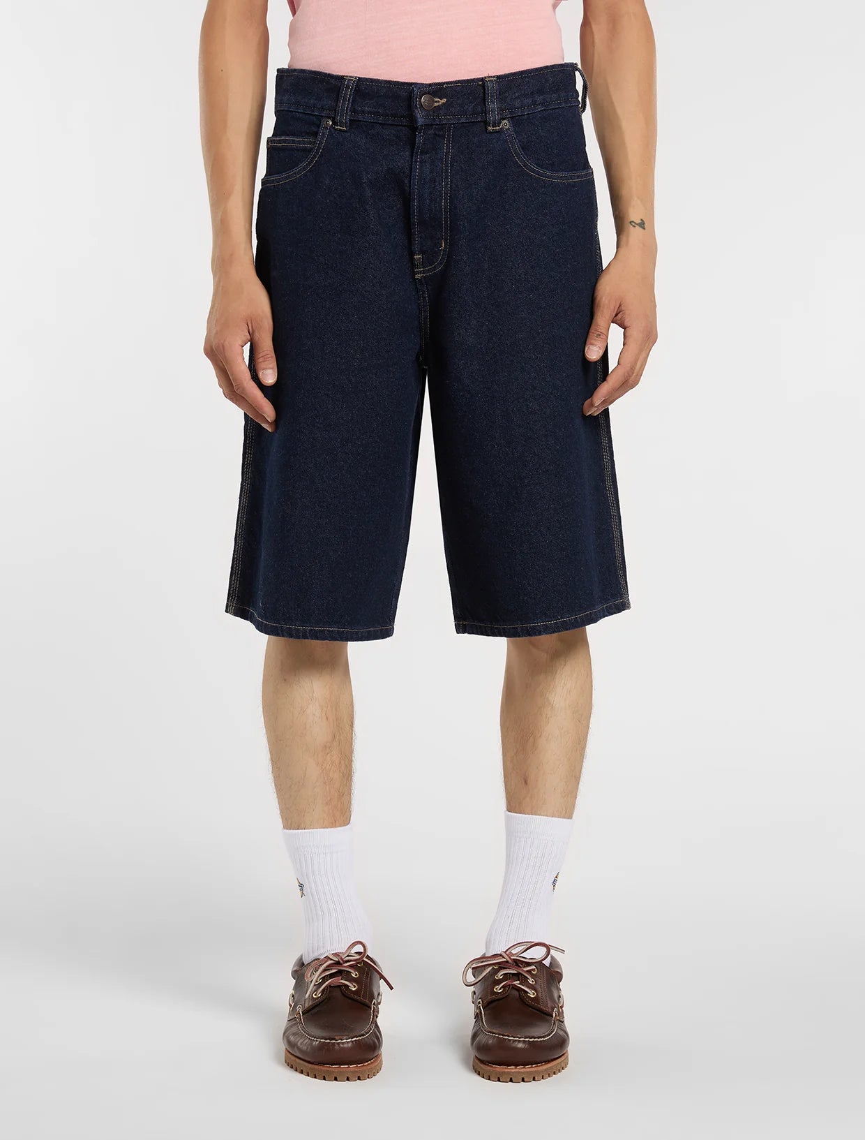 DICKIES 958 13inch Loose SHORT - Blue Rinsed