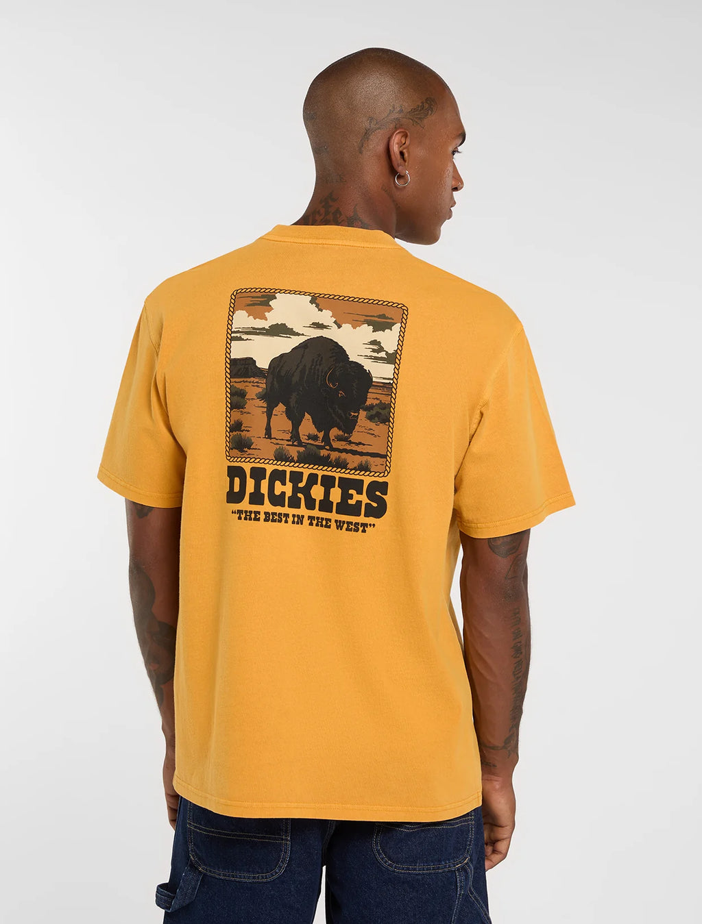 DICKIES Darrtown SS Tee - Sunflower