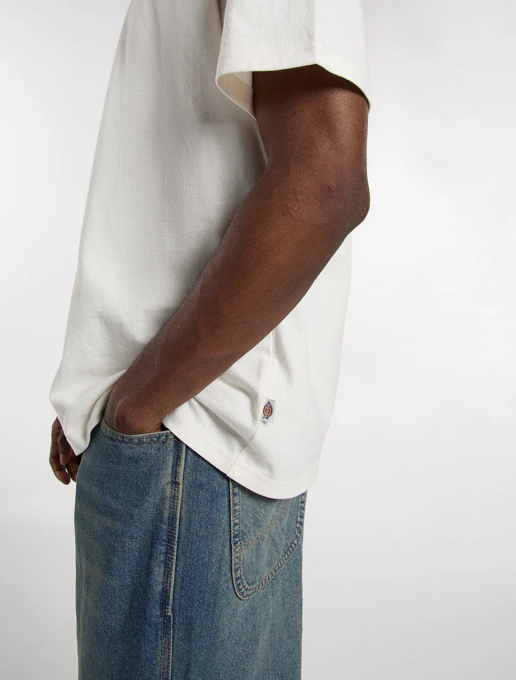 DICKIES LORETTO SS Tee - Ecru Beige