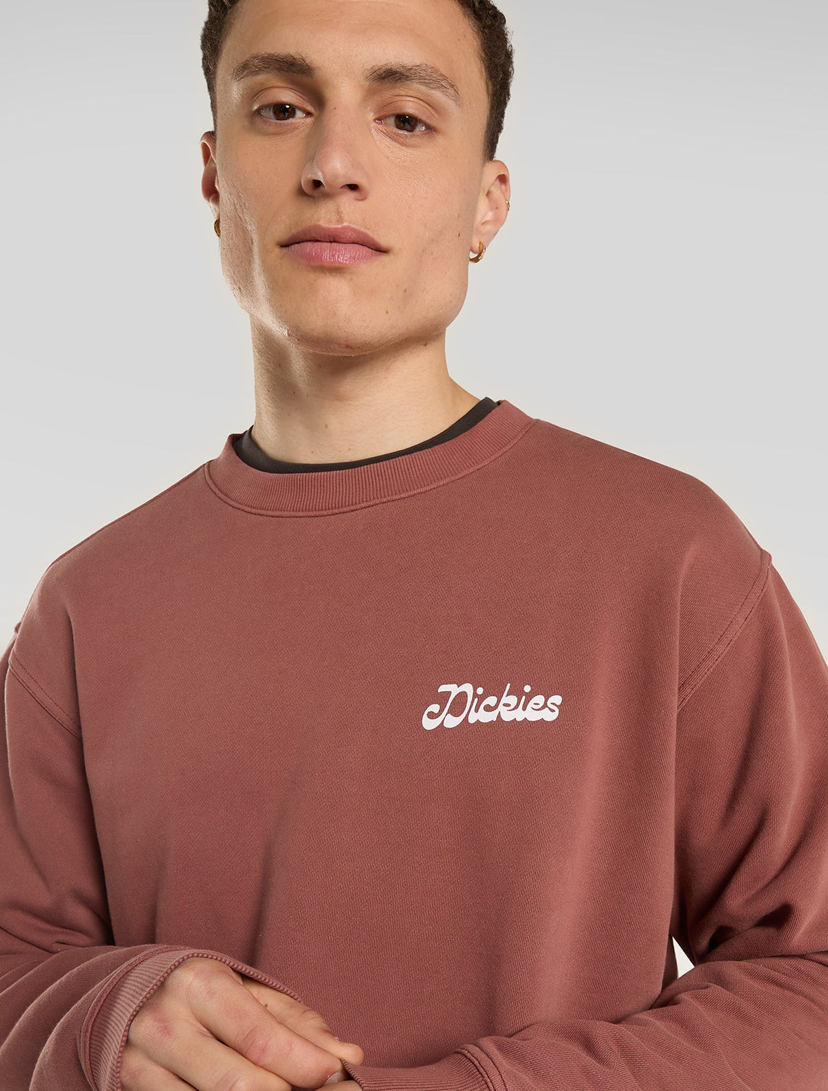 DICKIES CORNVILLE SWEATSHIRT - Teja Brown