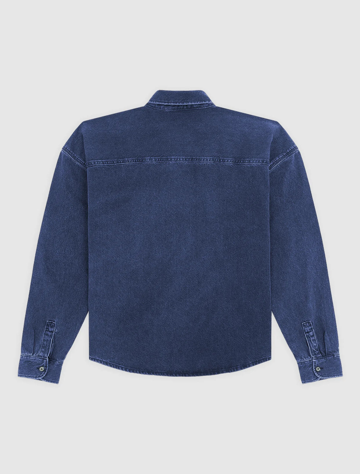 DICKIES Mechanic Denim L/S Shirt - Raw Blue