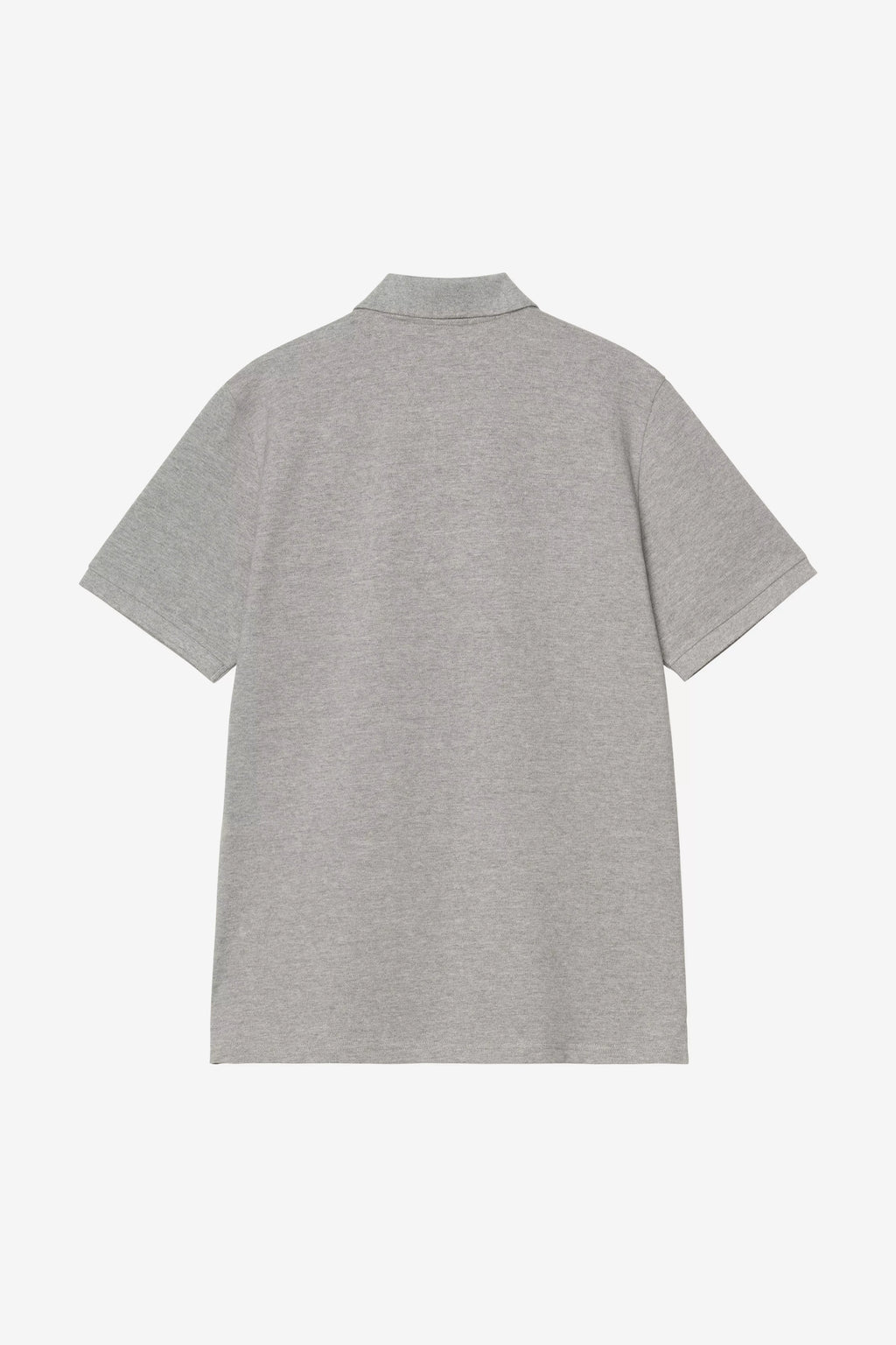 CARHARTT WIP S/S Chase Pique Polo - Grey Heather Gold - FREESTYLE LLORET