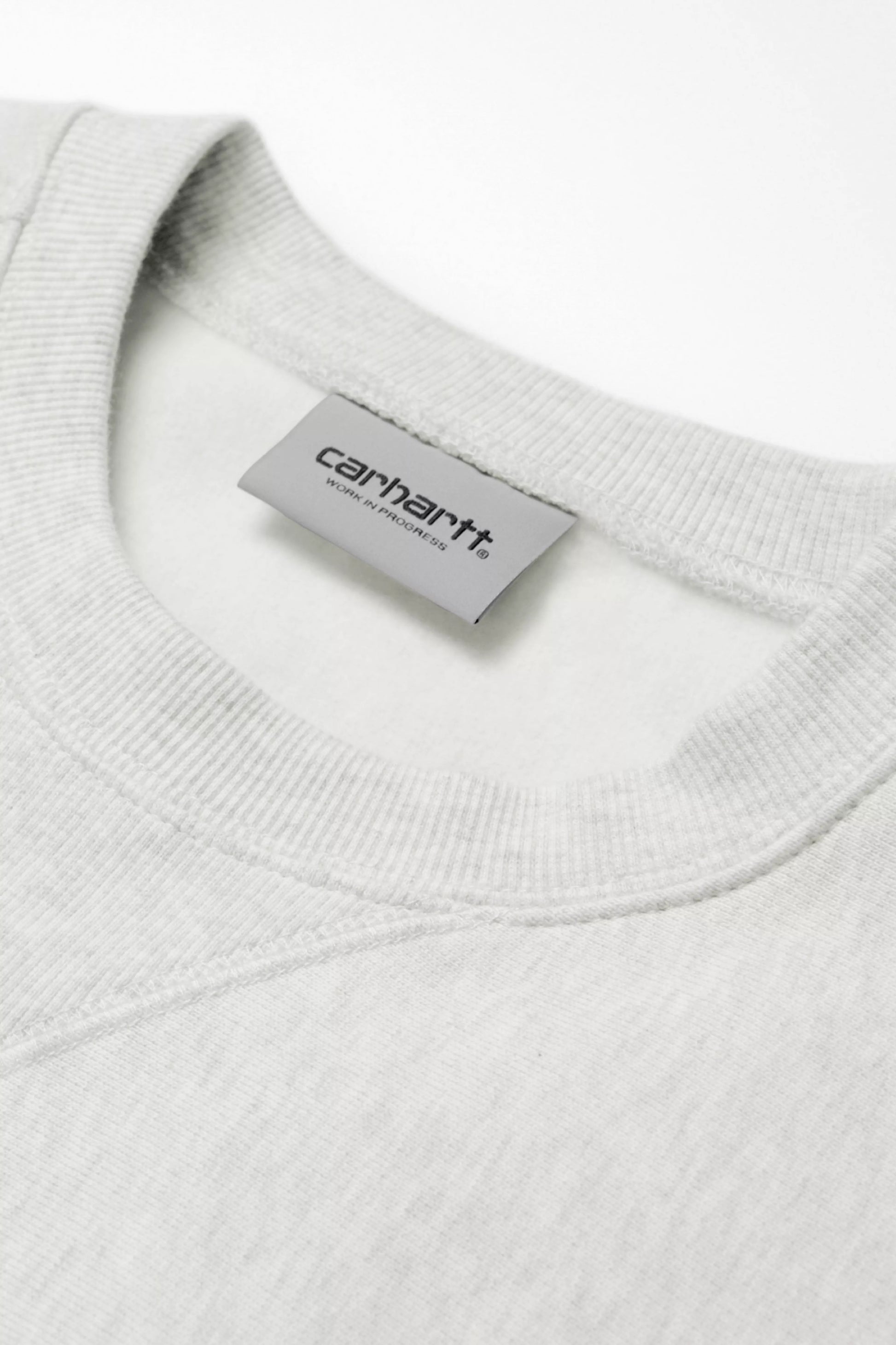 CARHARTT WIP American Script Sweatshirt - Ash Heather