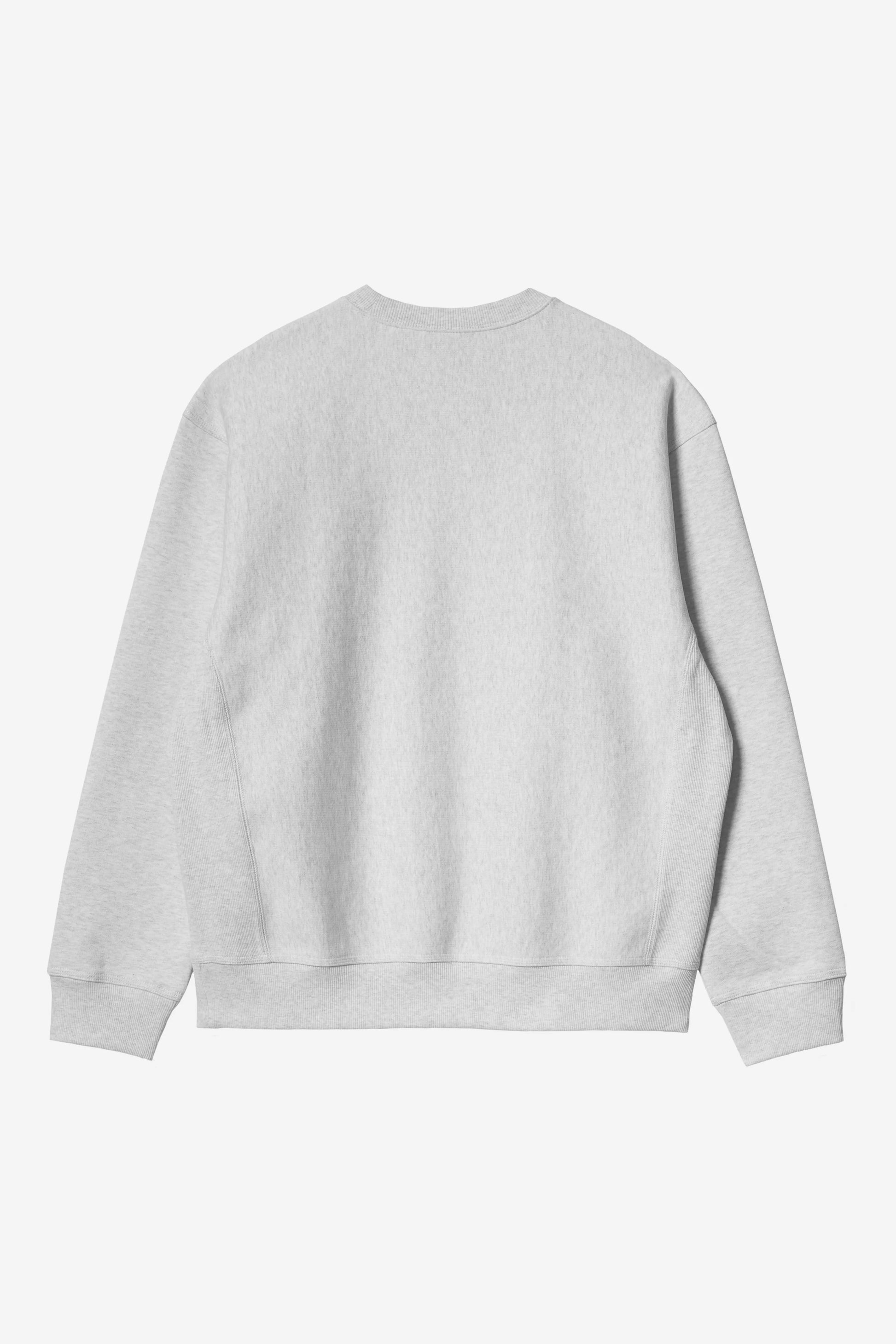 CARHARTT WIP American Script Sweatshirt - Ash Heather