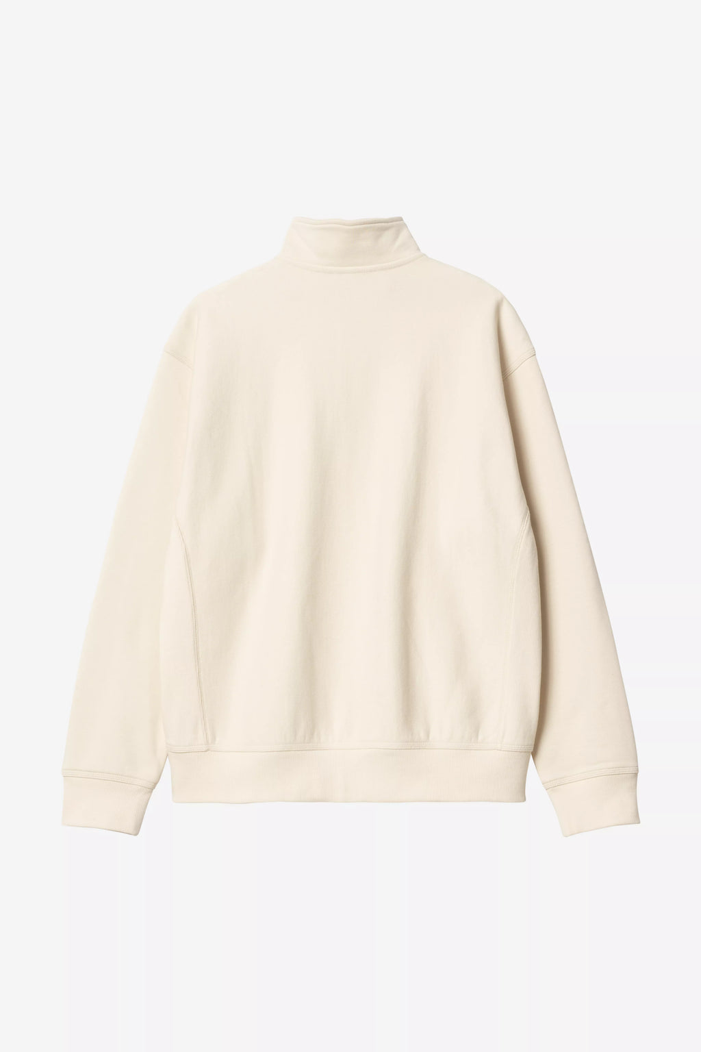 CARHARTT WIP Half Zip American Script Sweat - Natural