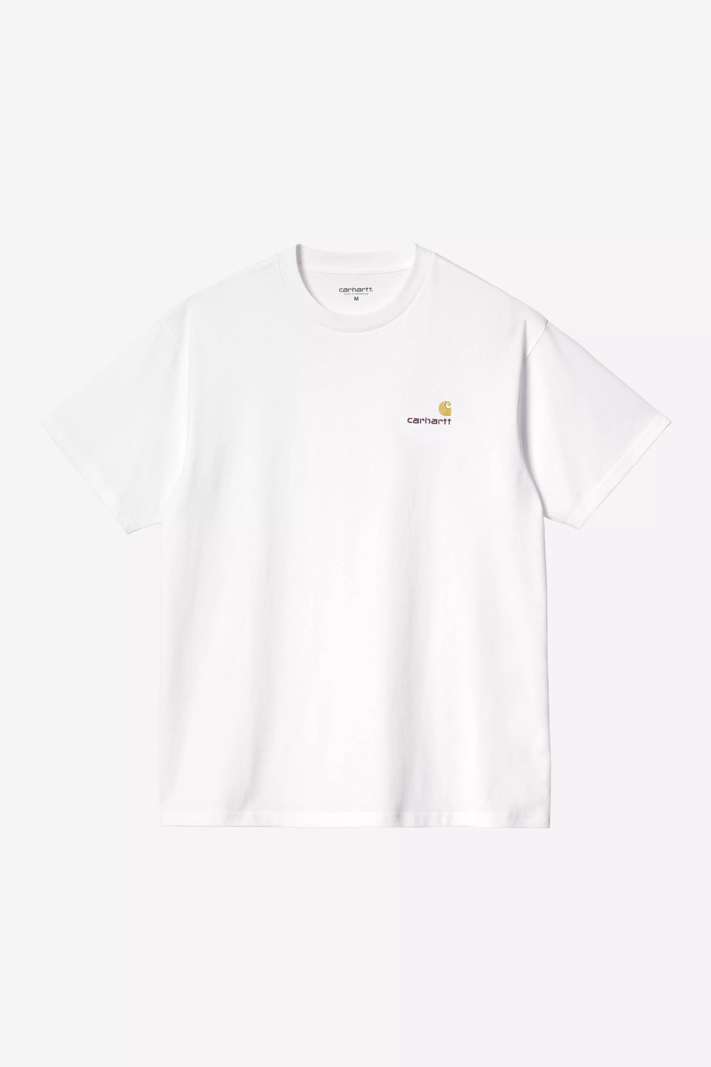 CARHARTT WIP S/S American Script T-Shirt - White