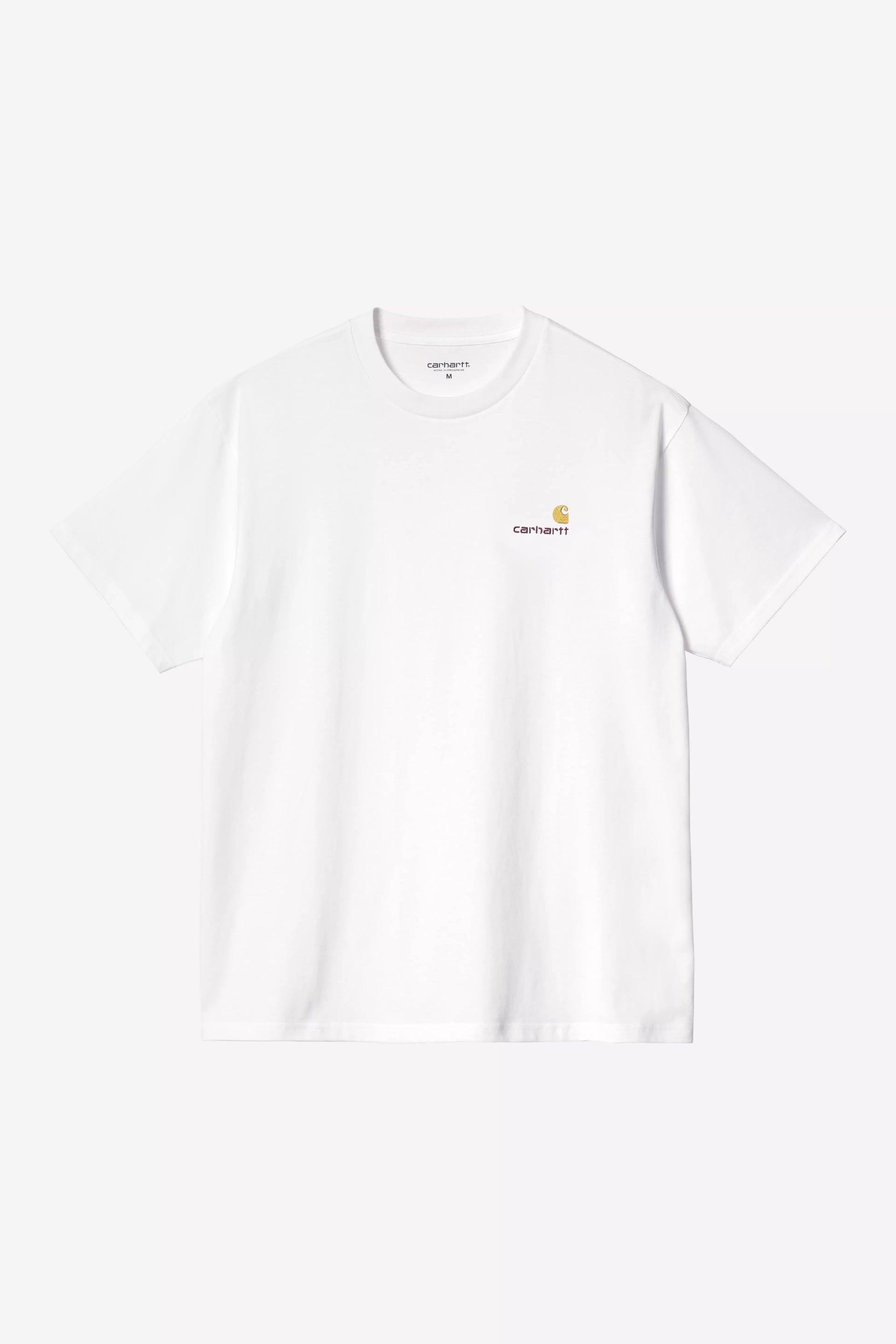 CARHARTT WIP S/S American Script T-Shirt - White