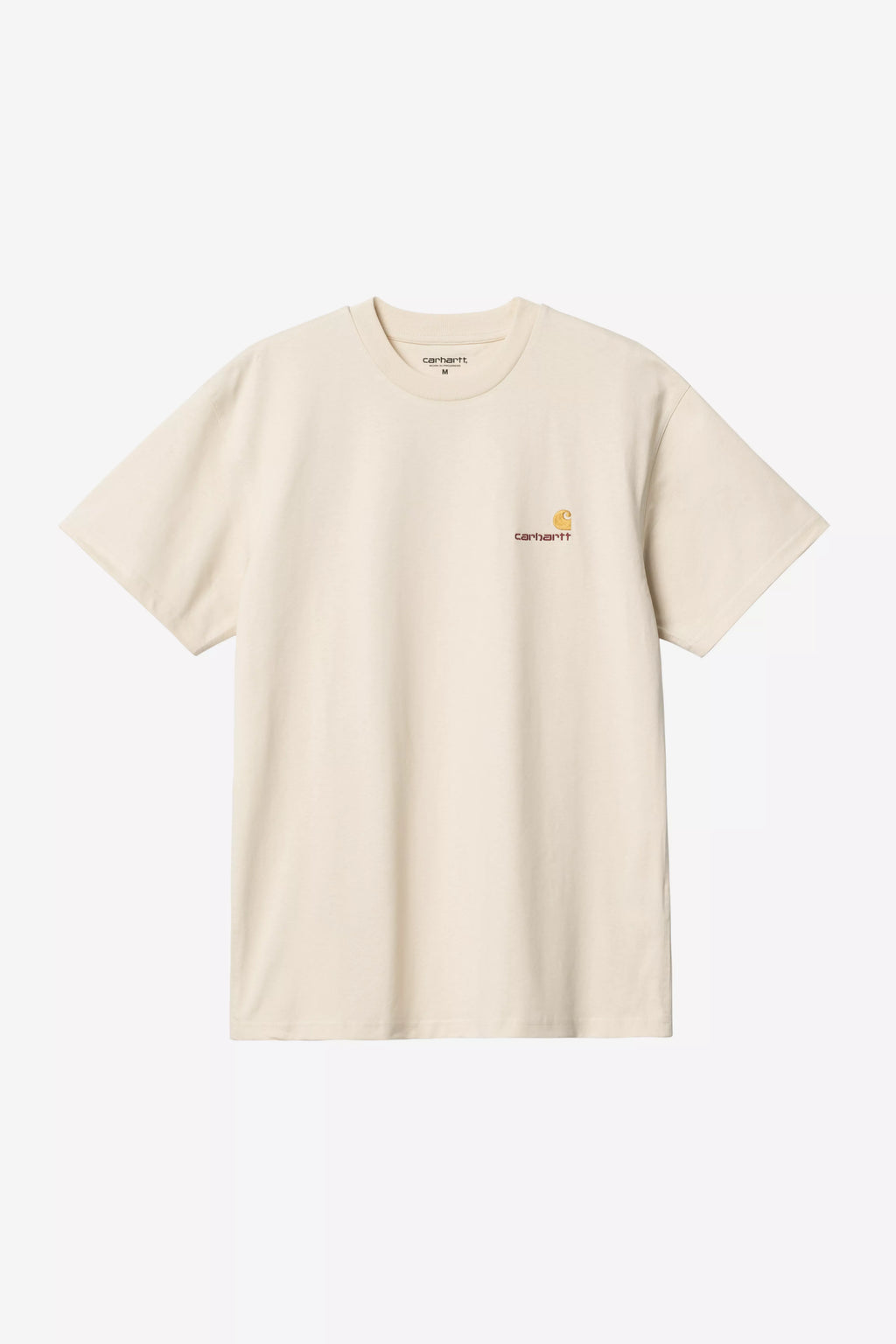 CARHARTT WIP S/S American Script T-Shirt - Natural - FREESTYLE LLORET