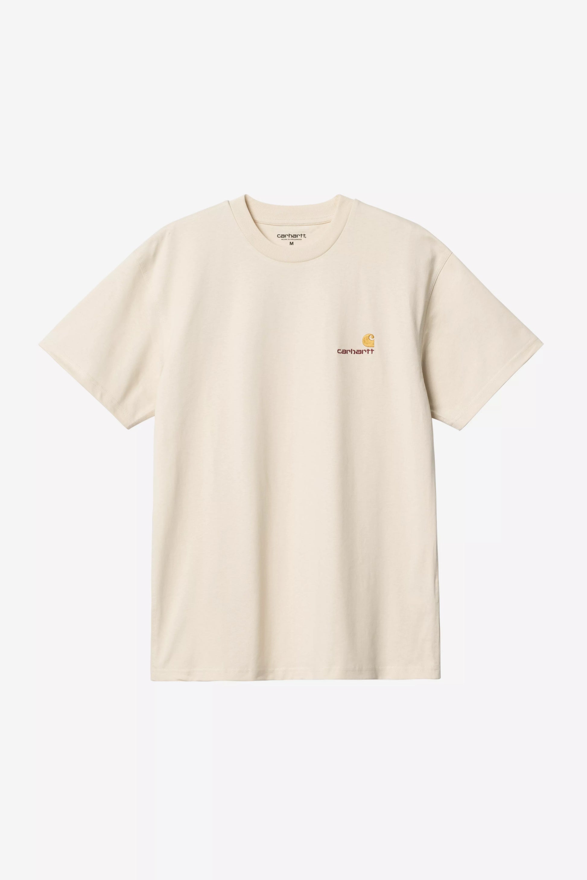 CARHARTT WIP S/S American Script T-Shirt - Natural - FREESTYLE LLORET