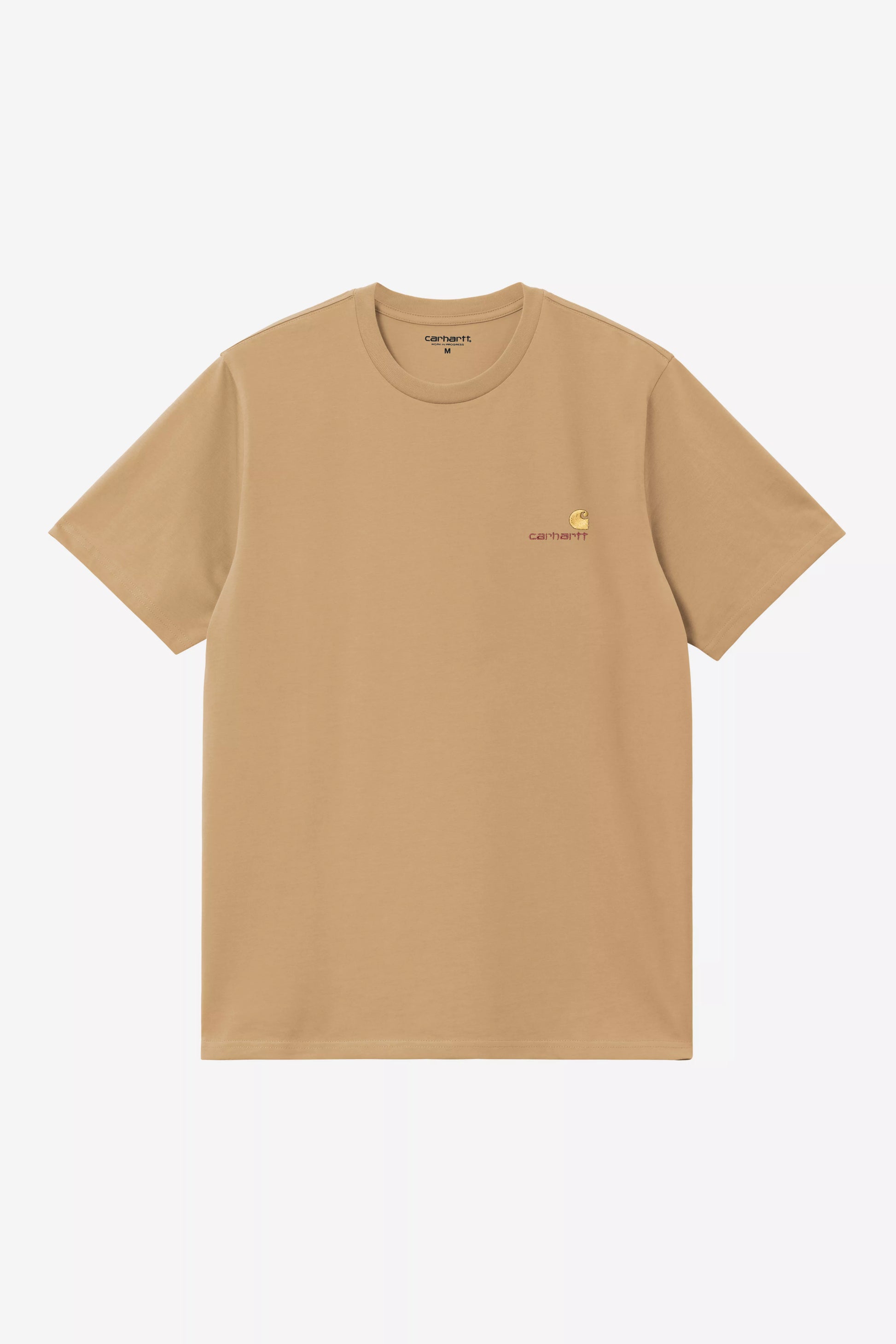 CARHARTT WIP S/S American Script T-Shirt - WIP Dusty H