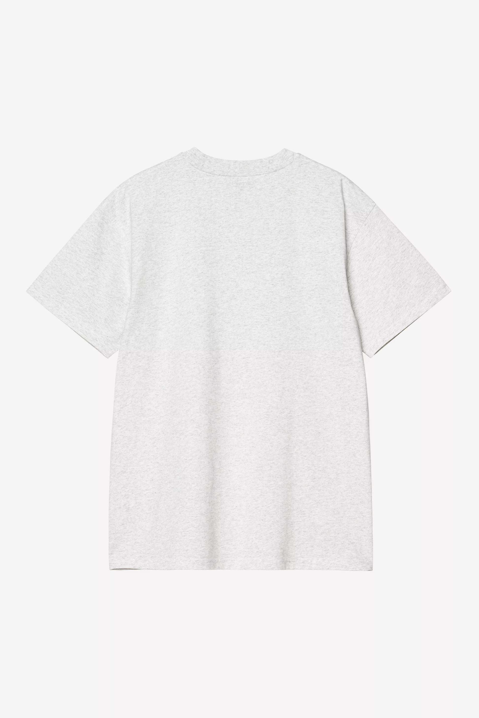 CARHARTT WIP S/S American Script T-Shirt - Ash Heather
