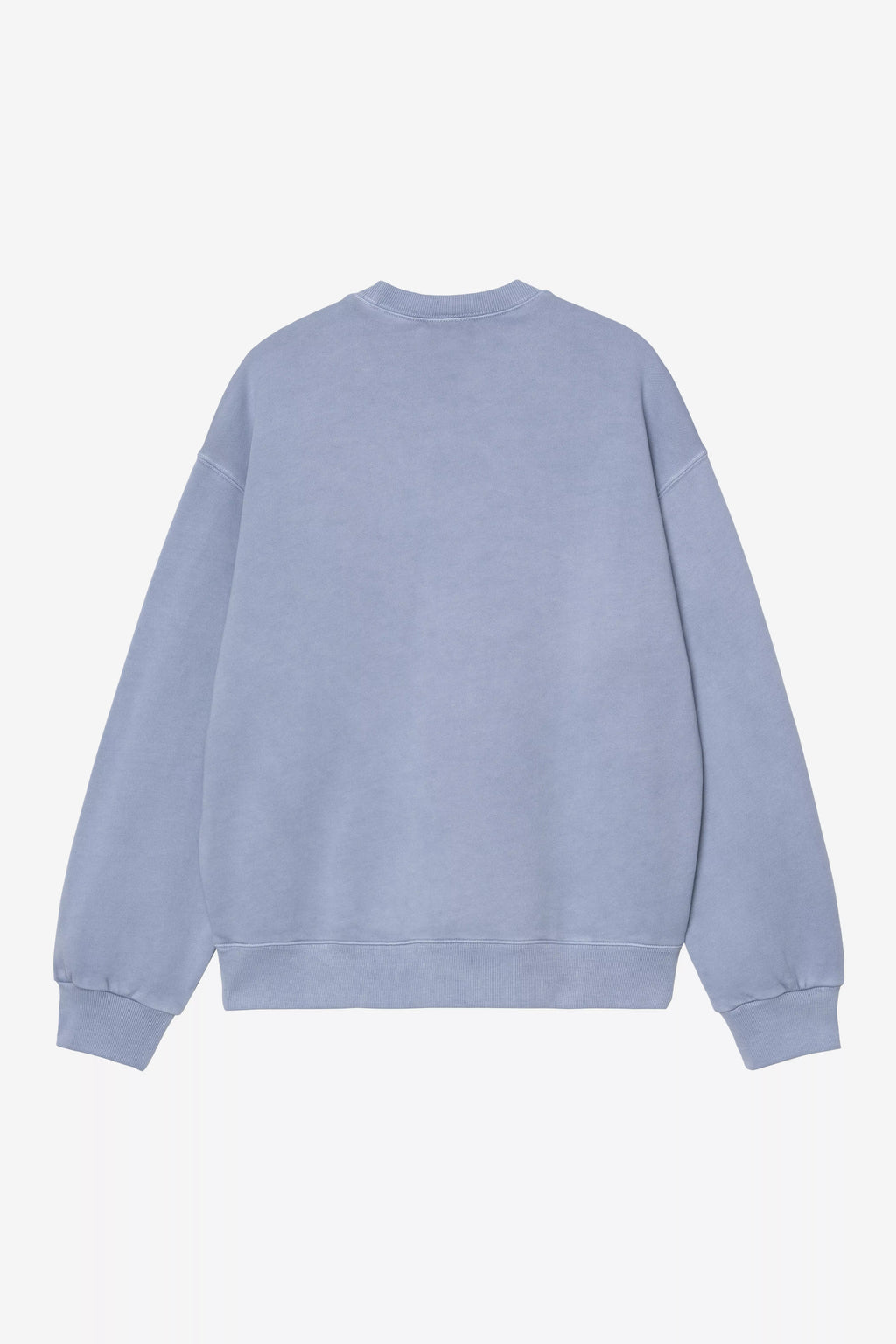 CARHARTT WIP Nelson Sweatshirt - Gentle Blue, Garment dyed