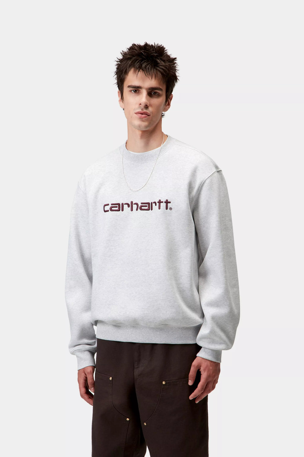 CARHARTT WIP SWEATSHIRT - Ash Heather / Rondo