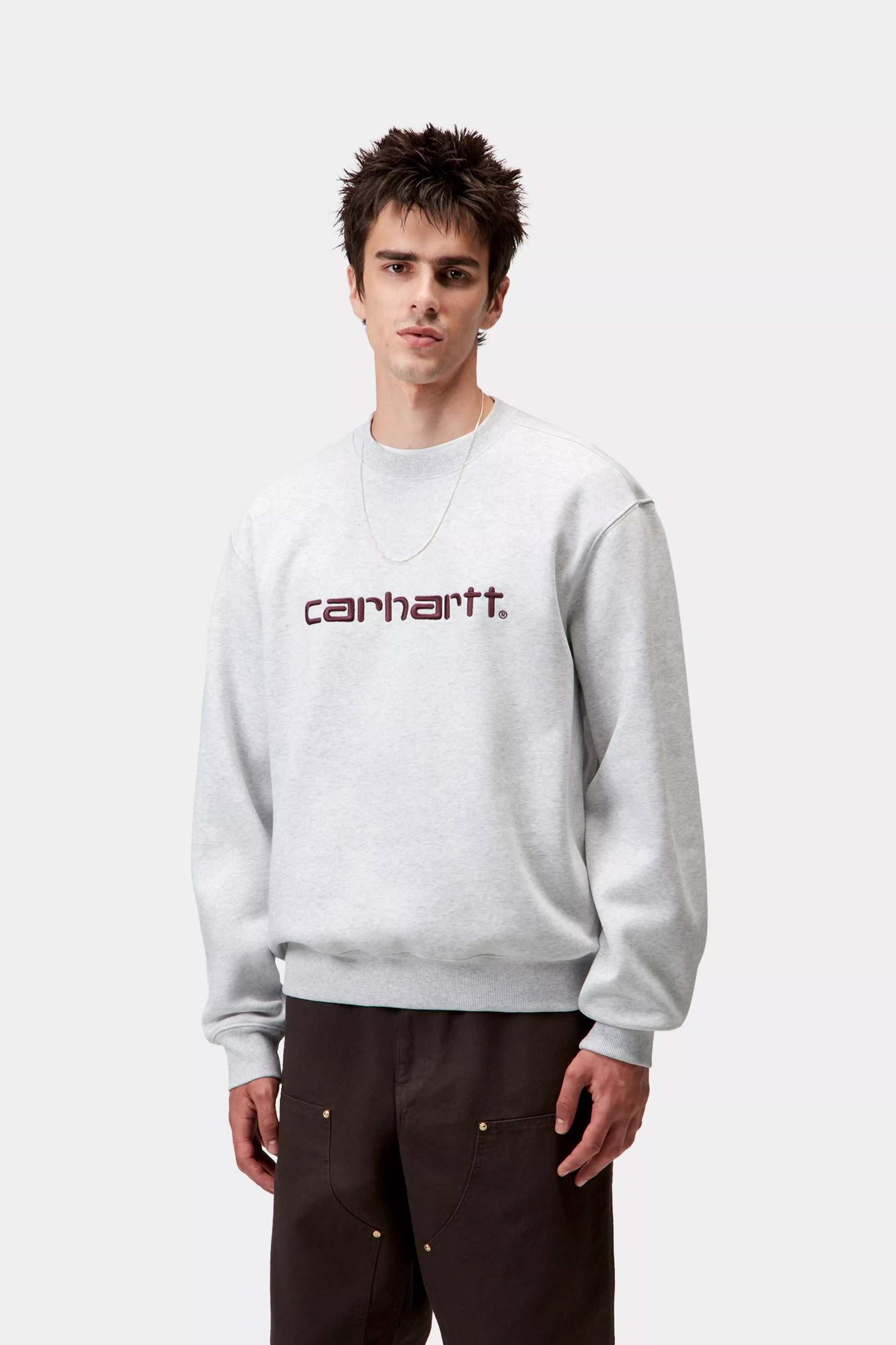 CARHARTT WIP SWEATSHIRT - Ash Heather / Rondo