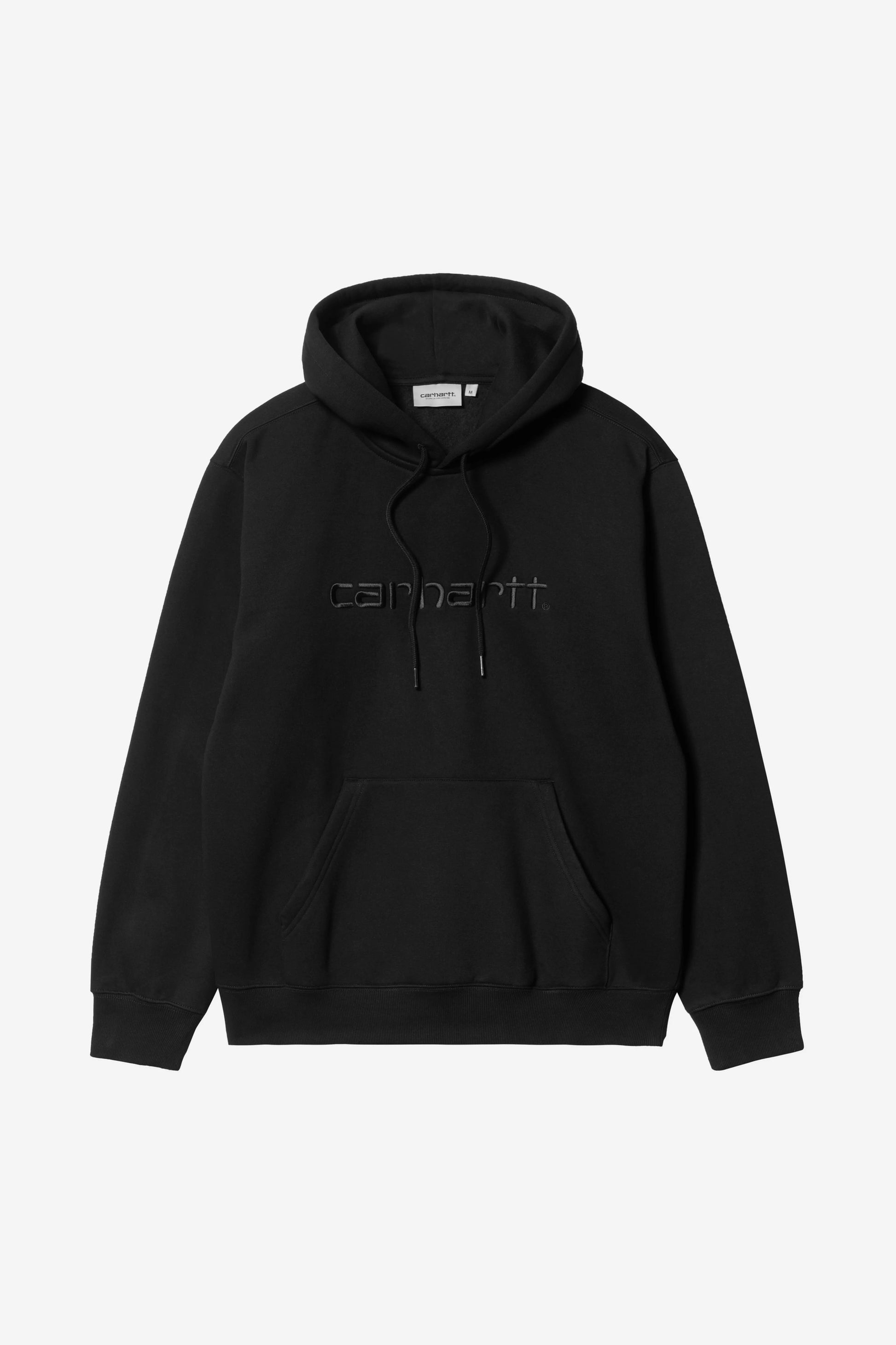 CARHARTT WIP HOODED CARHARTT SWEAT - Black Black