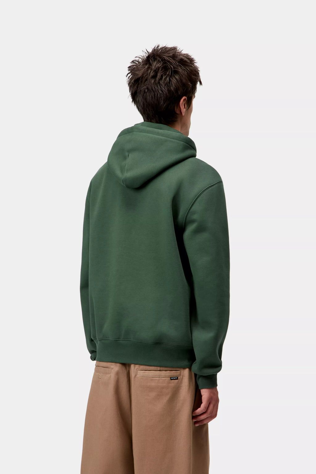 CARHARTT WIP HOODED CARHARTT SWEAT - Sycamore Tree / Phlox