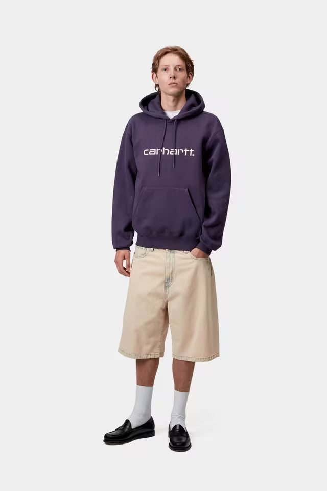CARHARTT WIP HOODED CARHARTT SWEAT - Lokers / Salt