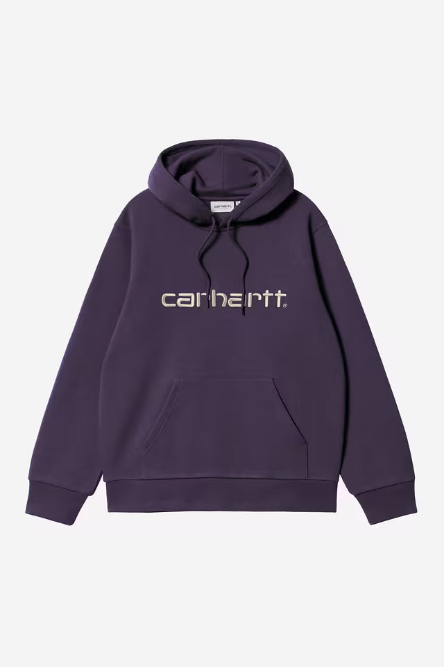 CARHARTT WIP HOODED CARHARTT SWEAT - Lokers / Salt
