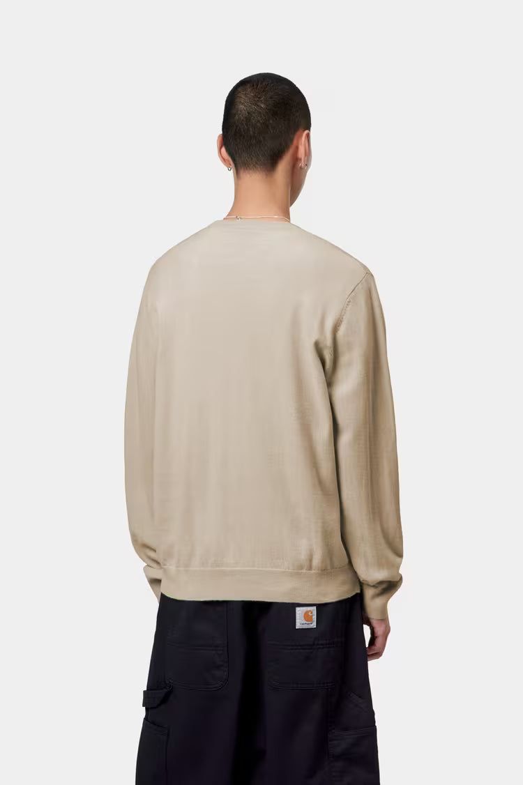 CARHARTT WIP Madison Sweater - Fleur De Sel / Wax