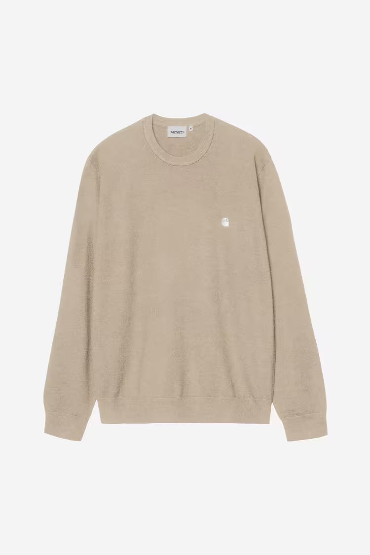 CARHARTT WIP Madison Sweater - Fleur De Sel / Wax