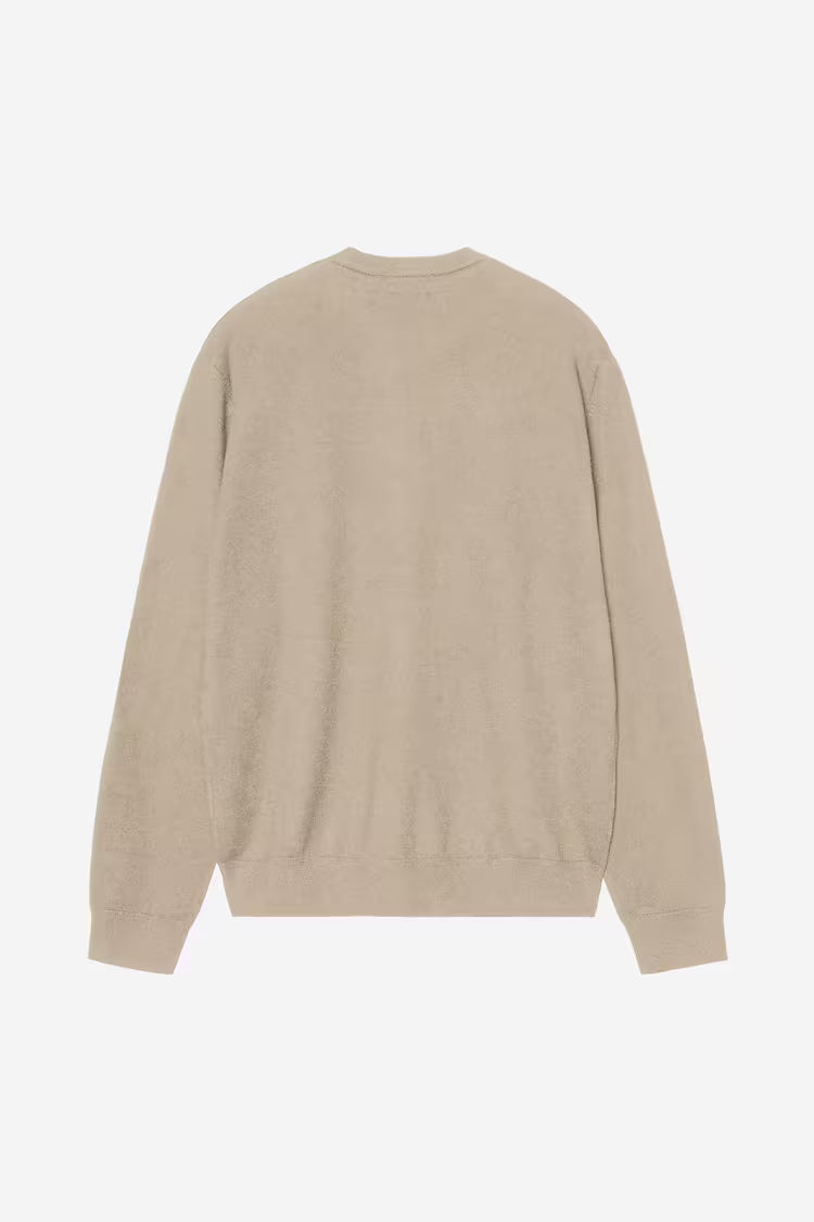 CARHARTT WIP Madison Sweater - Fleur De Sel / Wax