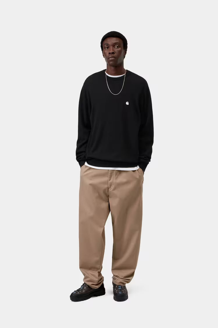 CARHARTT WIP Madison Sweater - Black / Wax