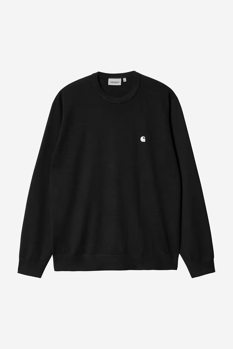 CARHARTT WIP Madison Sweater - Black / Wax