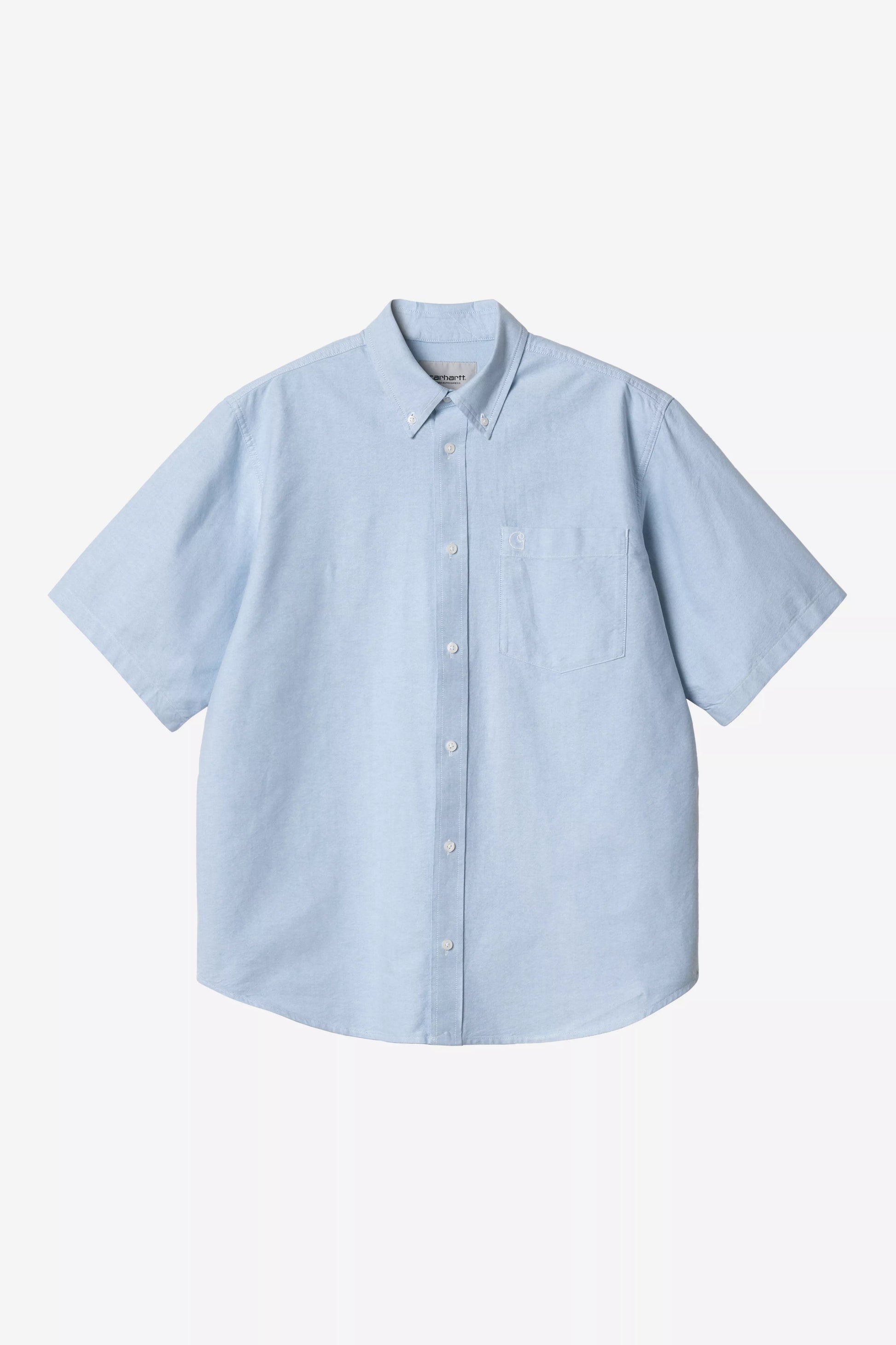 CARHARTT WIP S/S Braxton Shirt - Bleach / Wax - FREESTYLE LLORET