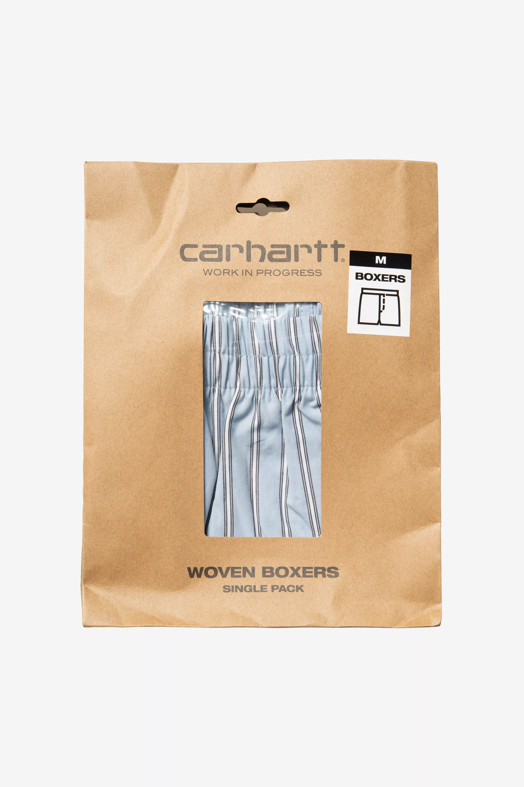 CARHARTT WIP COTTON BOXER - Grimsby Stripe, Blue Fog - FREESTYLE LLORET