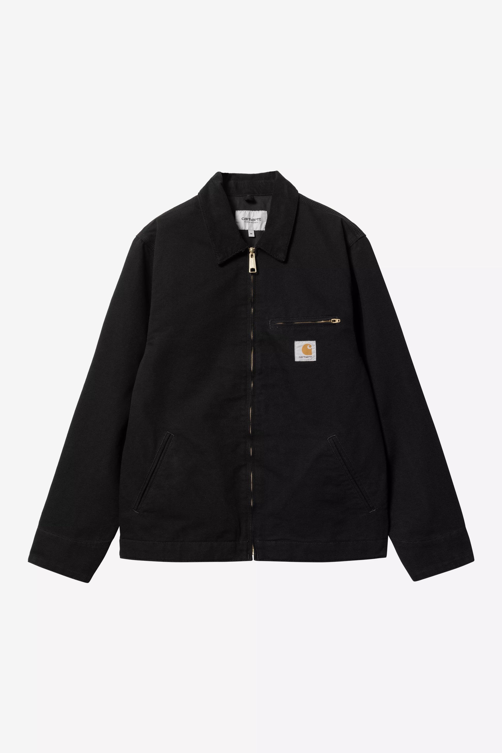CARHARTT WIP Detroit Jacket (Summer) - Black/Black Rinsed