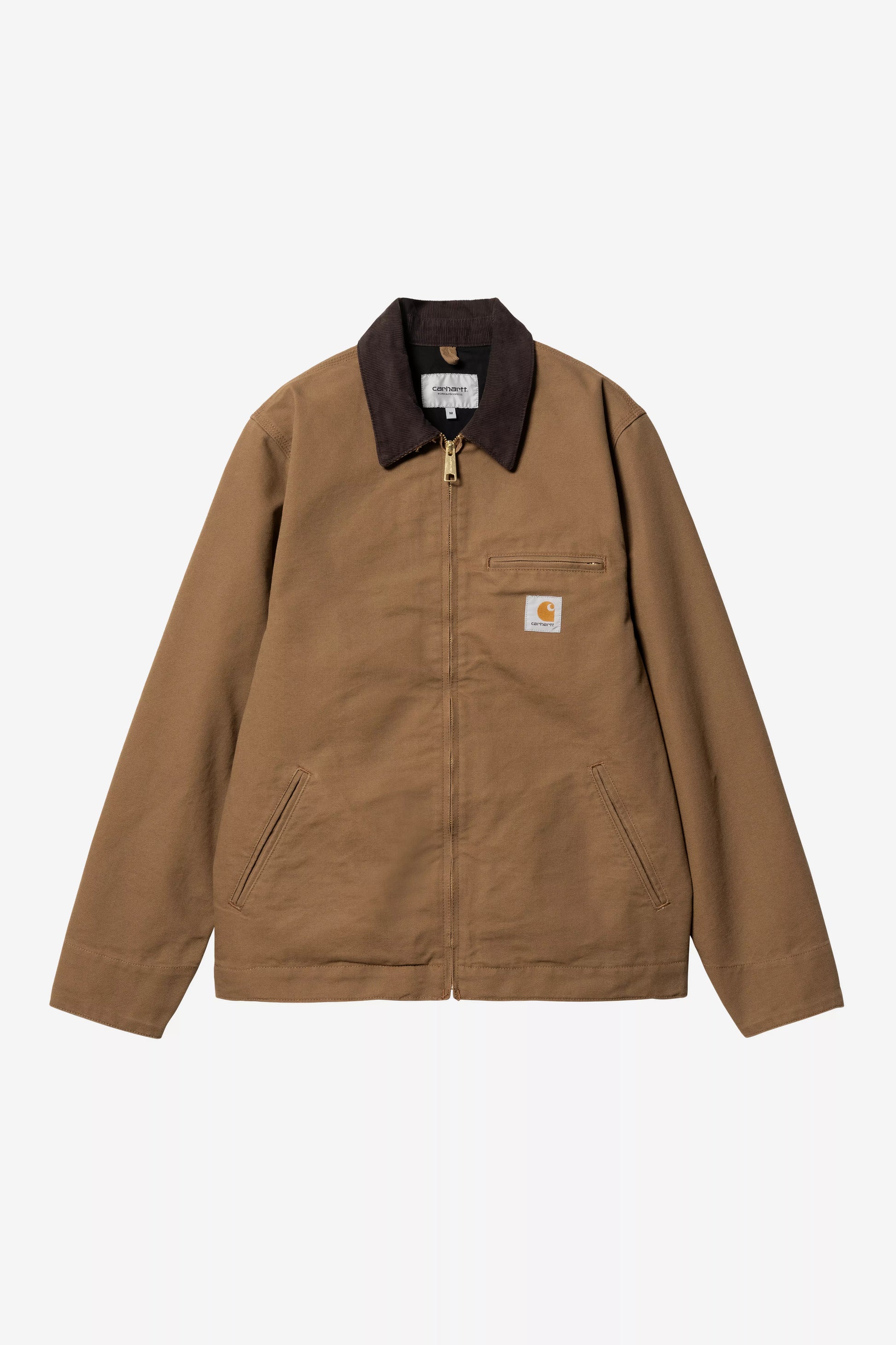 CARHARTT WIP Detroit Jacket (Summer) - Hamilton Brown / Tobacco, Rinsed