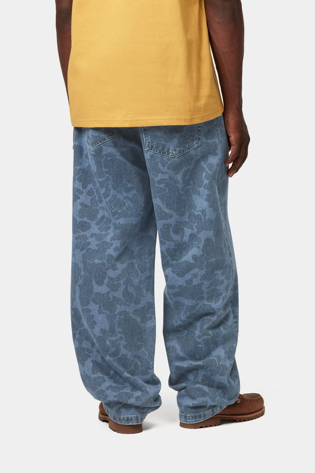 CARHARTT WIP DUCK LANDON PANT - Camo Duck, Blue, Bleached