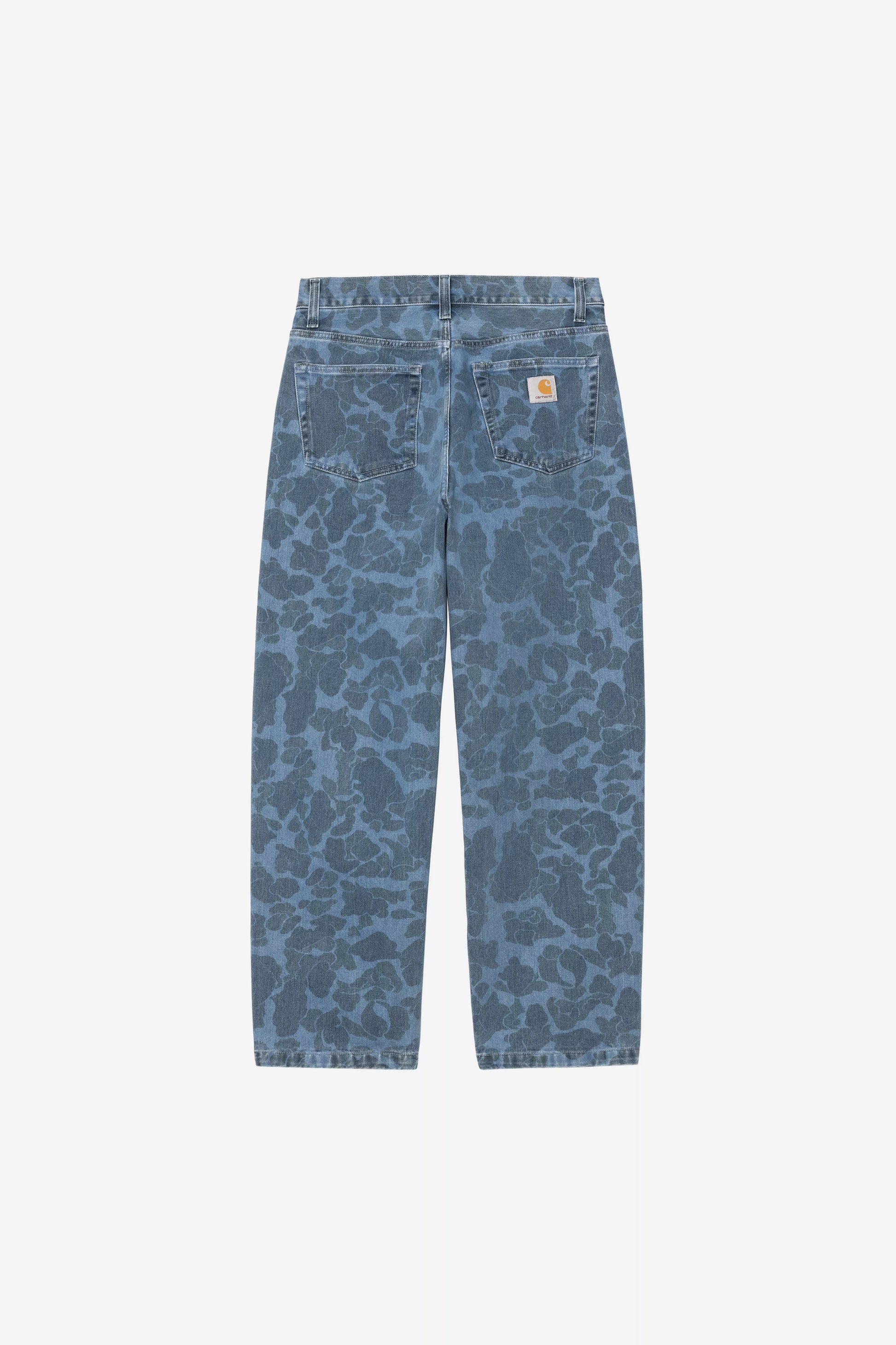 CARHARTT WIP DUCK LANDON PANT - Camo Duck, Blue, Bleached