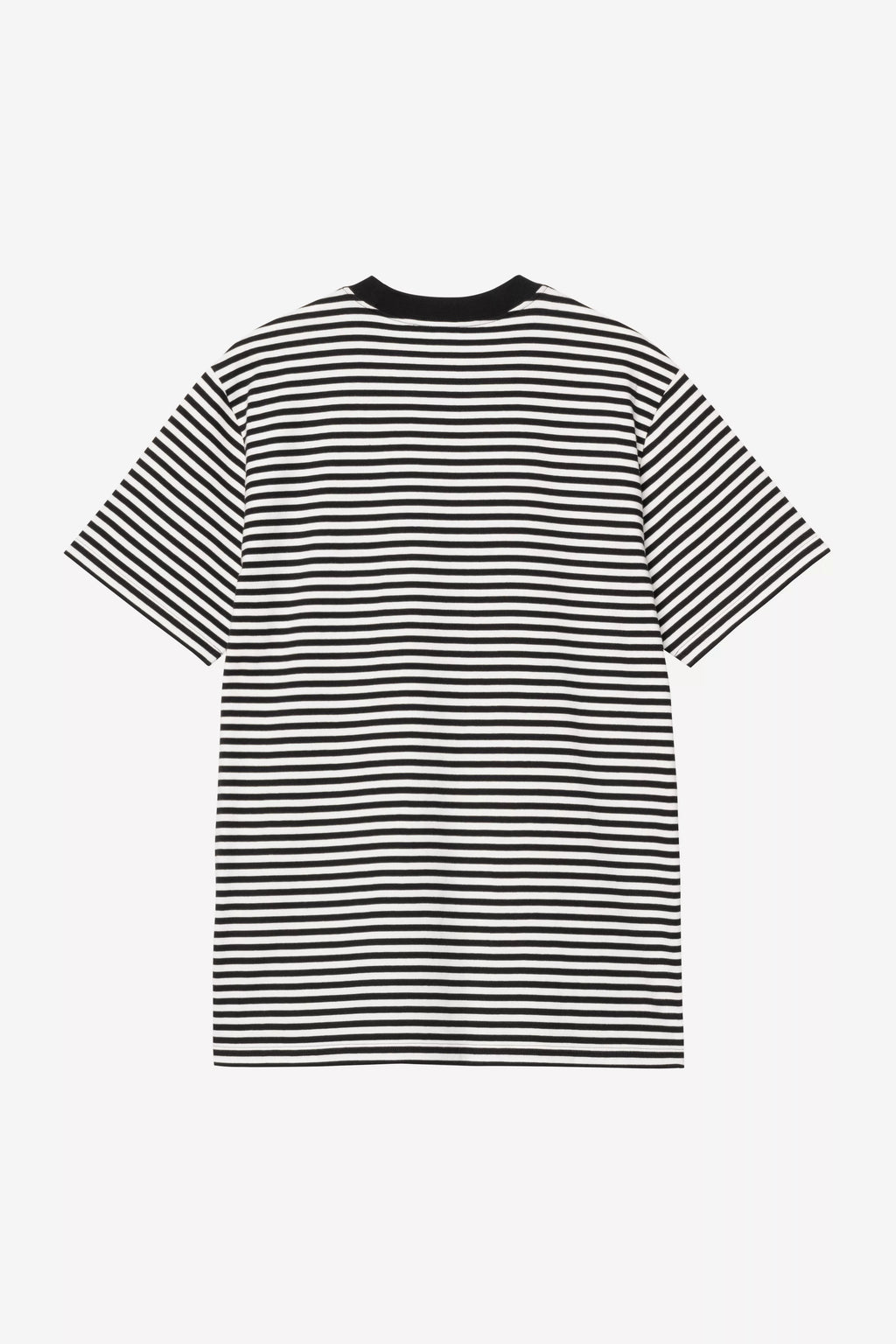 CARHARTT WIP S/S Verner Pocket T-Shirt - Verner Stripe, Black / Wax