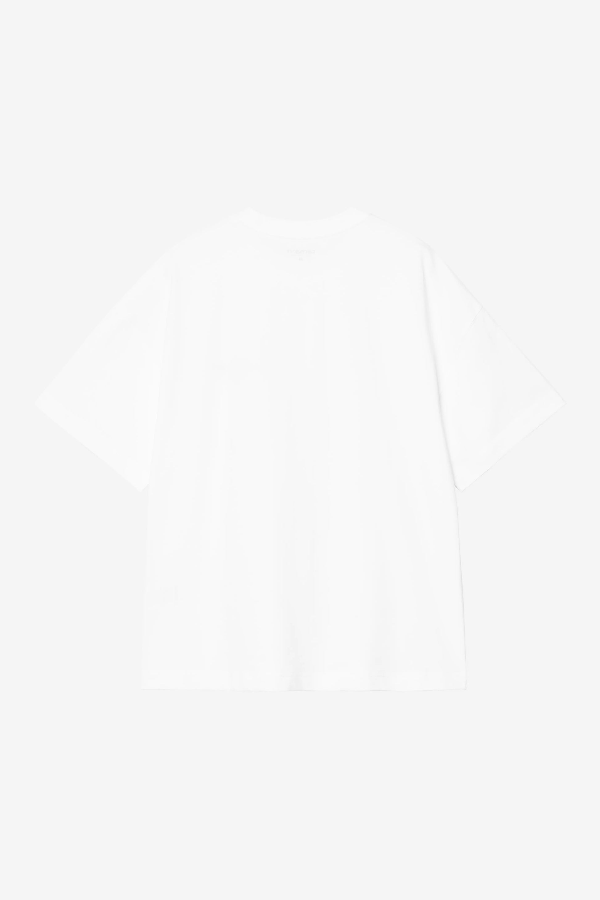 CARHARTT WIP S/S Signature Script T-Shirt - White / Black