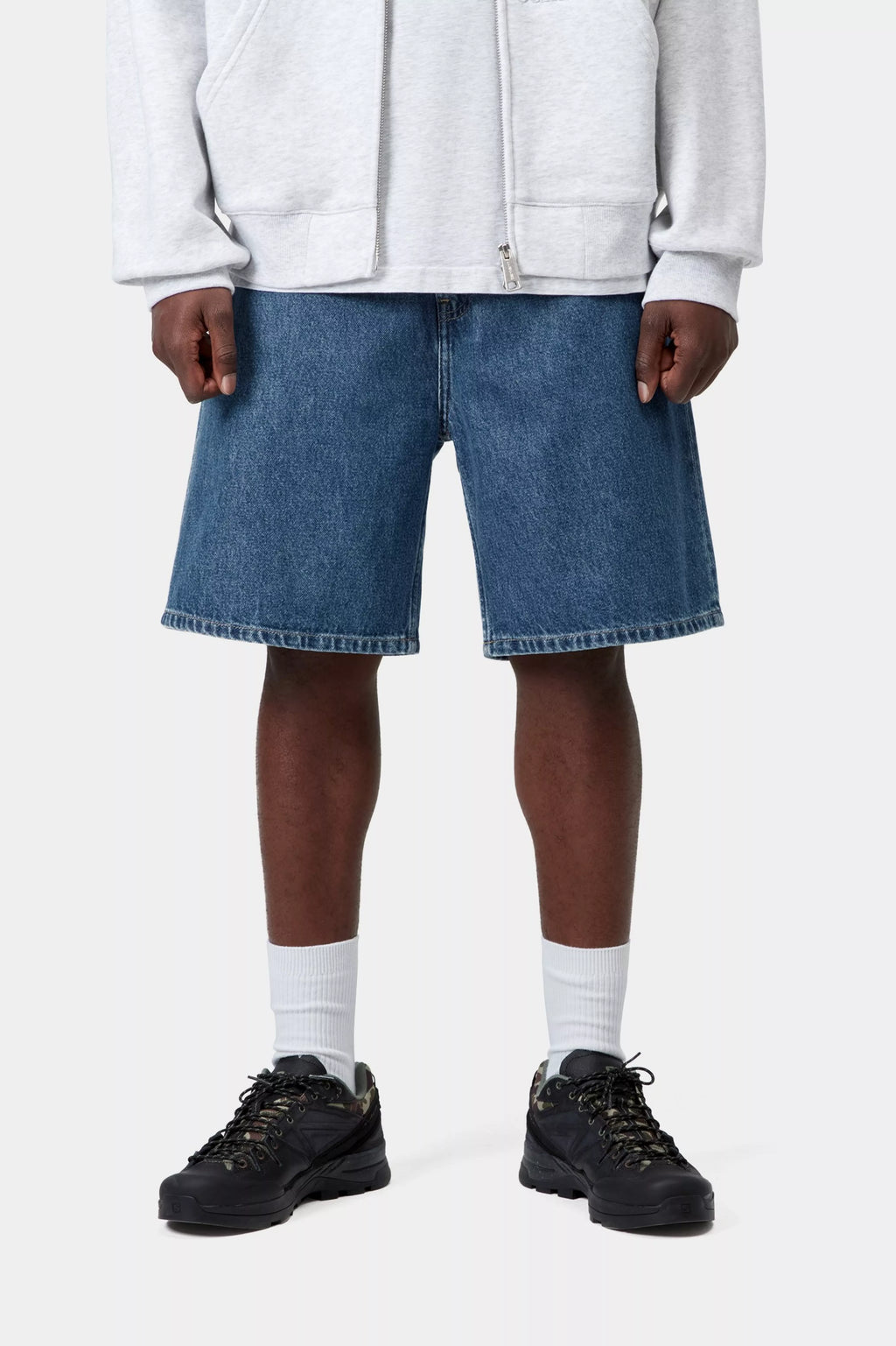 CARHARTT WIP Nolan Short - Blue Heavy Stone Wash - FREESTYLE LLORET