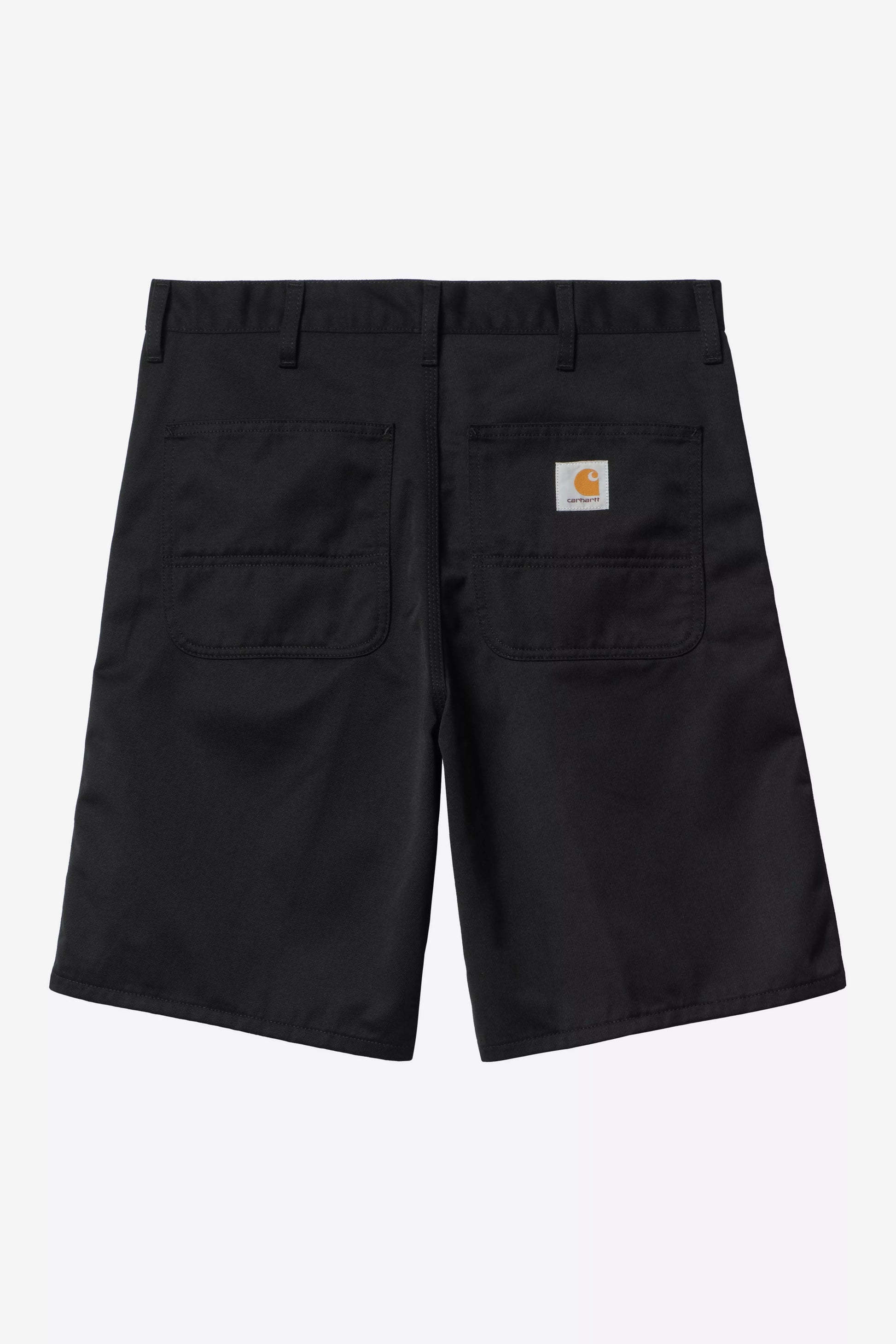 CARHARTT WIP SIMPLE SHORT - Black, Rinsed