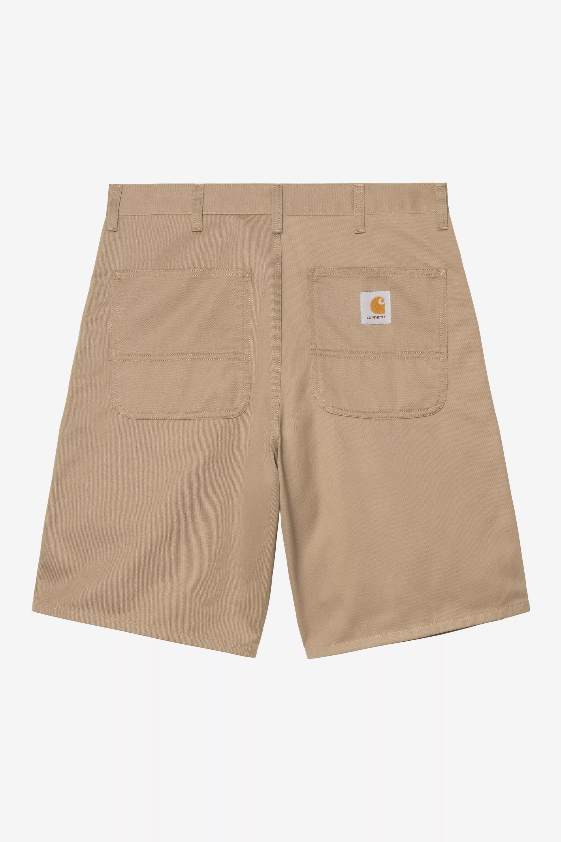 CARHARTT WIP SIMPLE SHORT - Leather, Rinsed