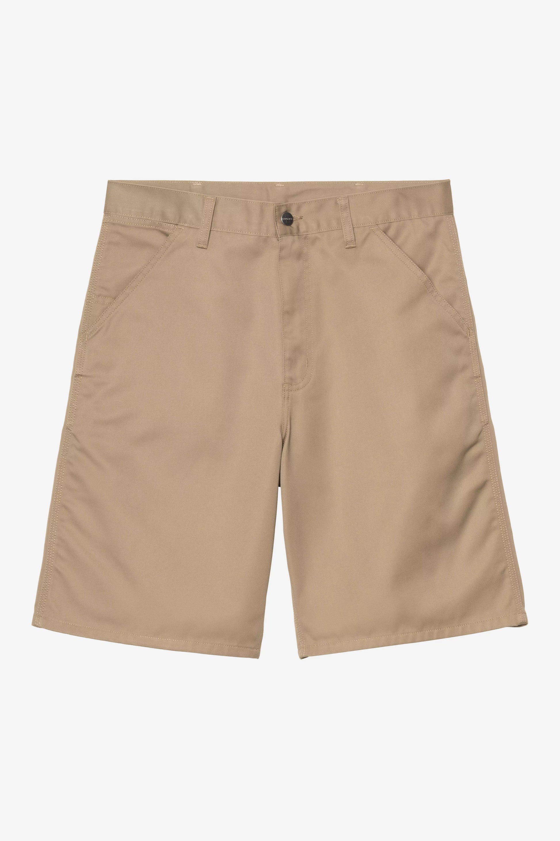 CARHARTT WIP SIMPLE SHORT - Leather, Rinsed