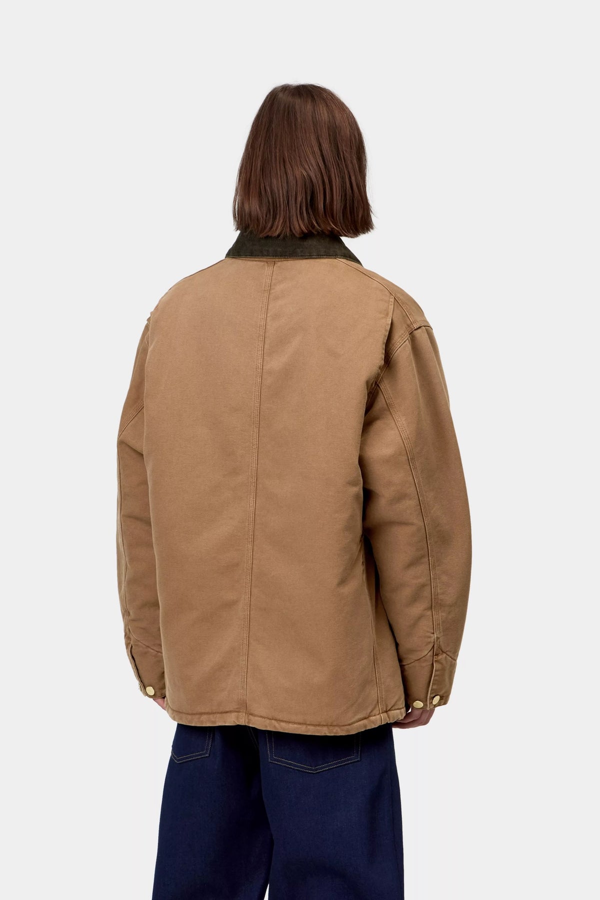 CARHARTT WIP OG Chore Coat Jacket - WIP H Brown / Tobacco, Stone canvas - FREESTYLE LLORET