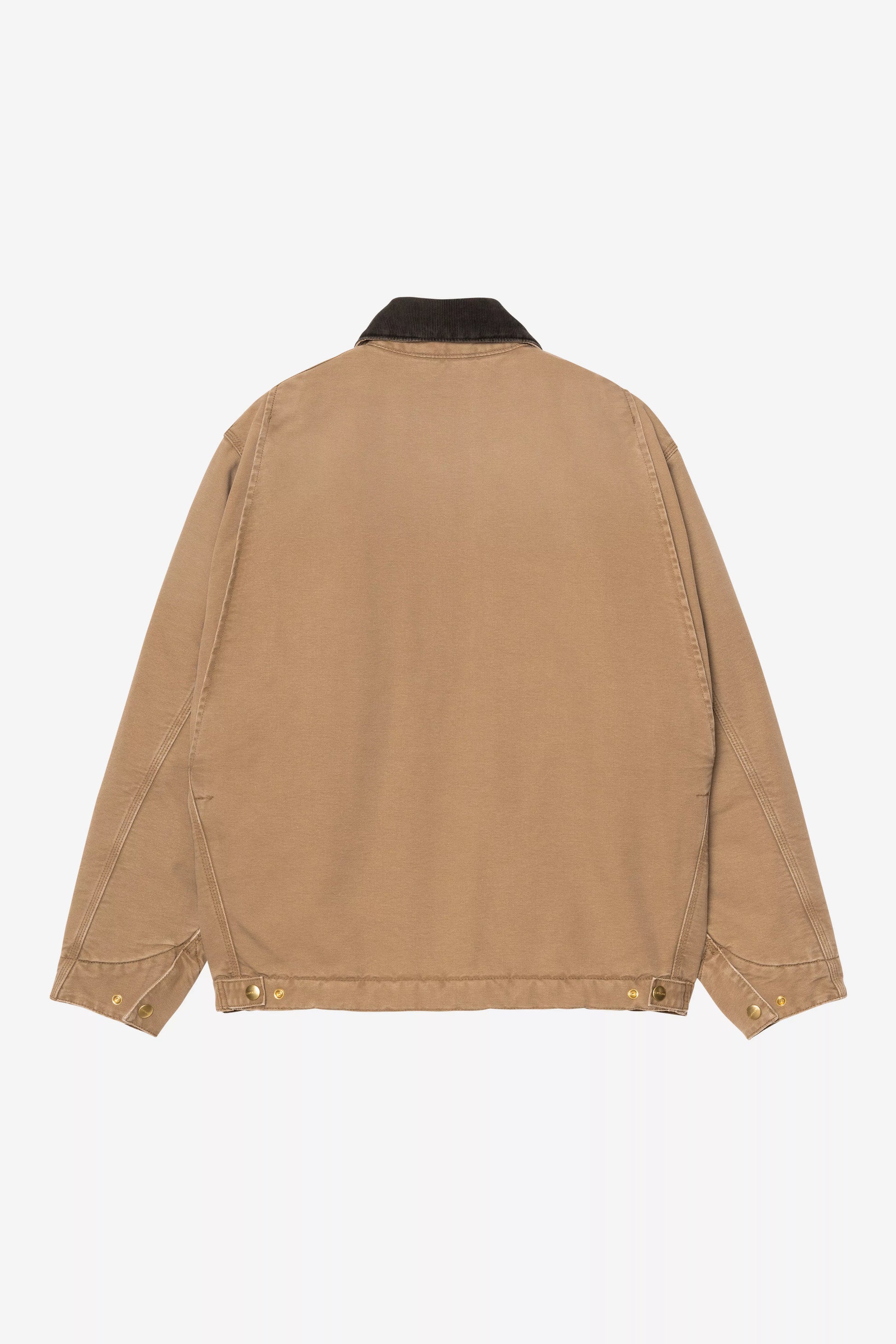 CARHARTT WIP OG Detroit Jacket - Hamilton Brown / Tobacco, Stone canvas