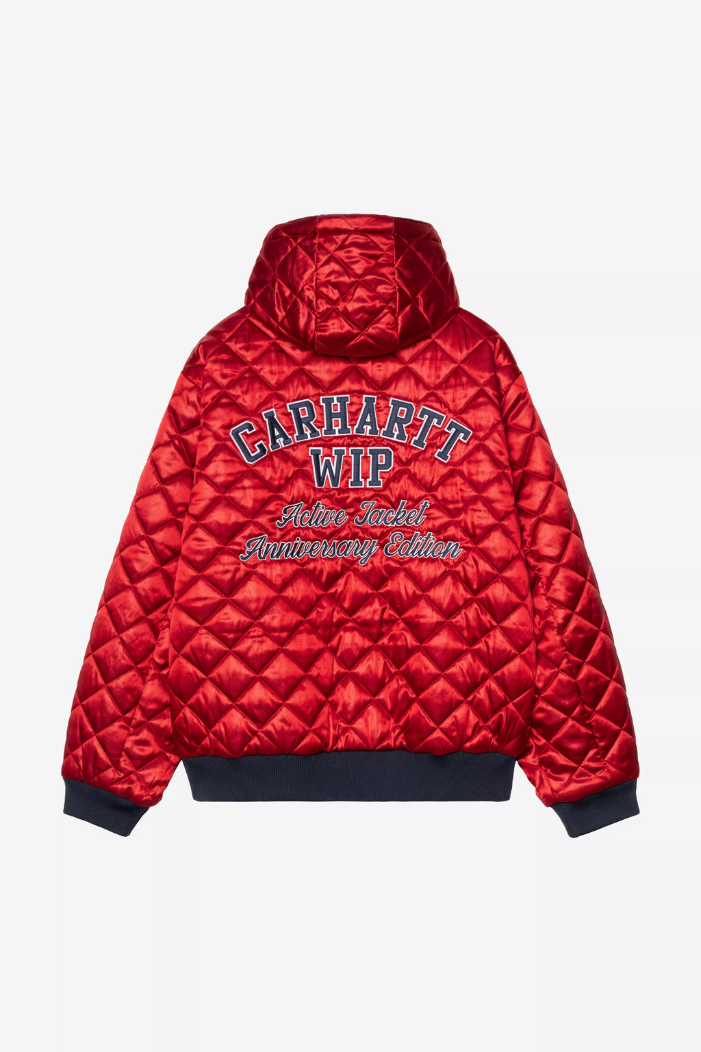 CARHARTT WIP 50 Years Anniversary OG Active Jacket Denim - Blue USA Red stone bleached