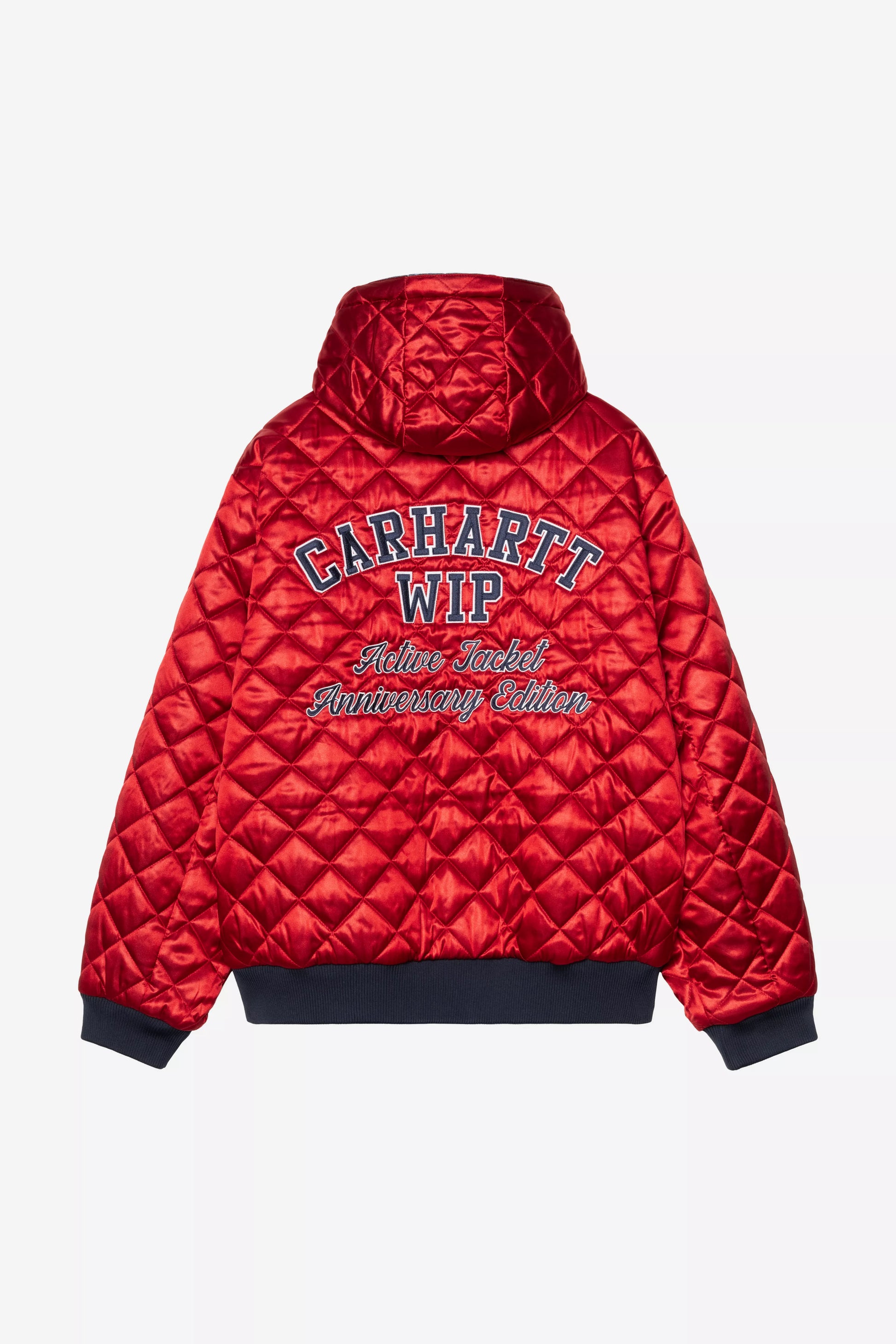 CARHARTT WIP 50 Years Anniversary OG Active Jacket Denim - Blue USA Red stone bleached