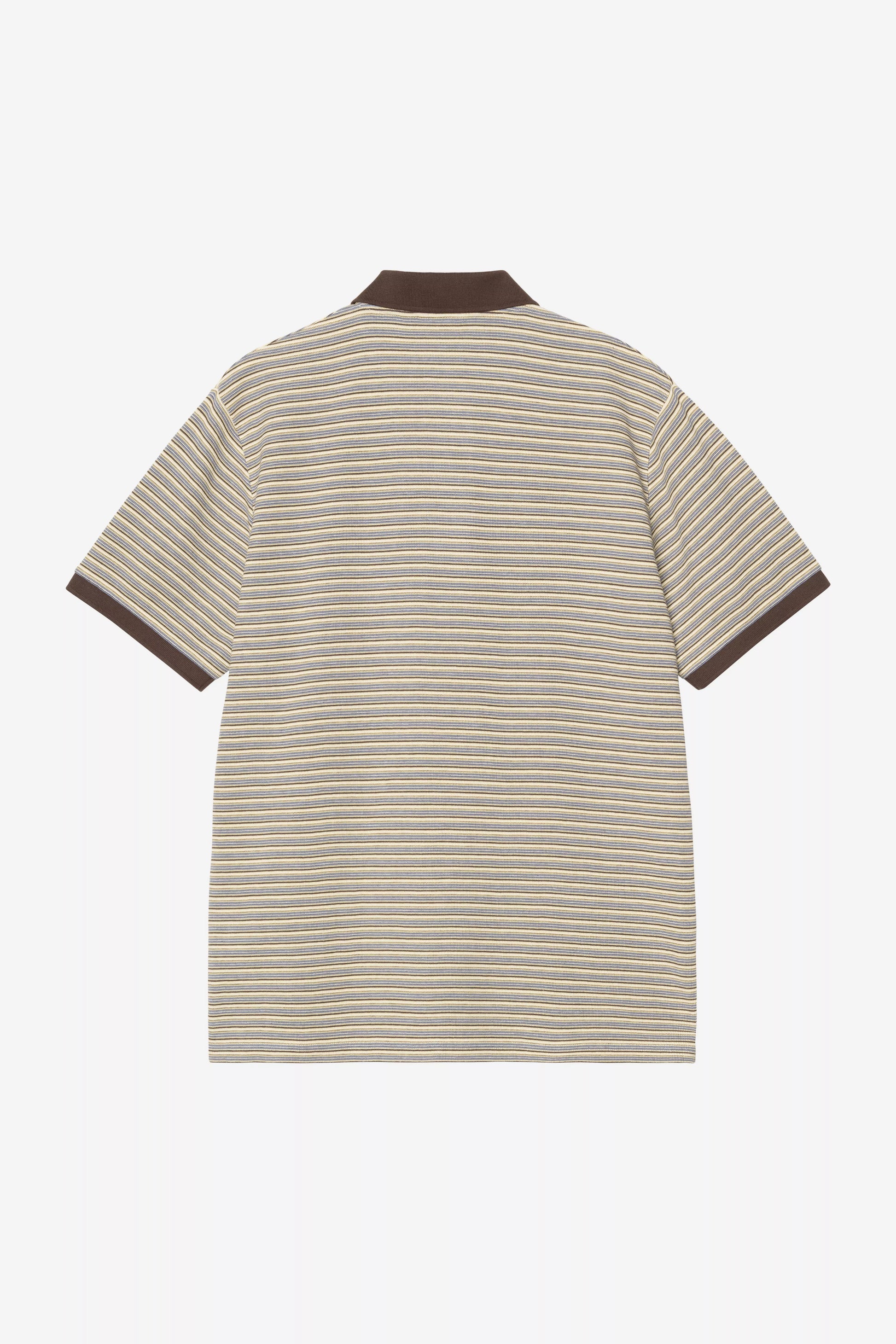 CARHARTT WIP S/S Dion Polo - Dion Stripe, Wax - FREESTYLE LLORET