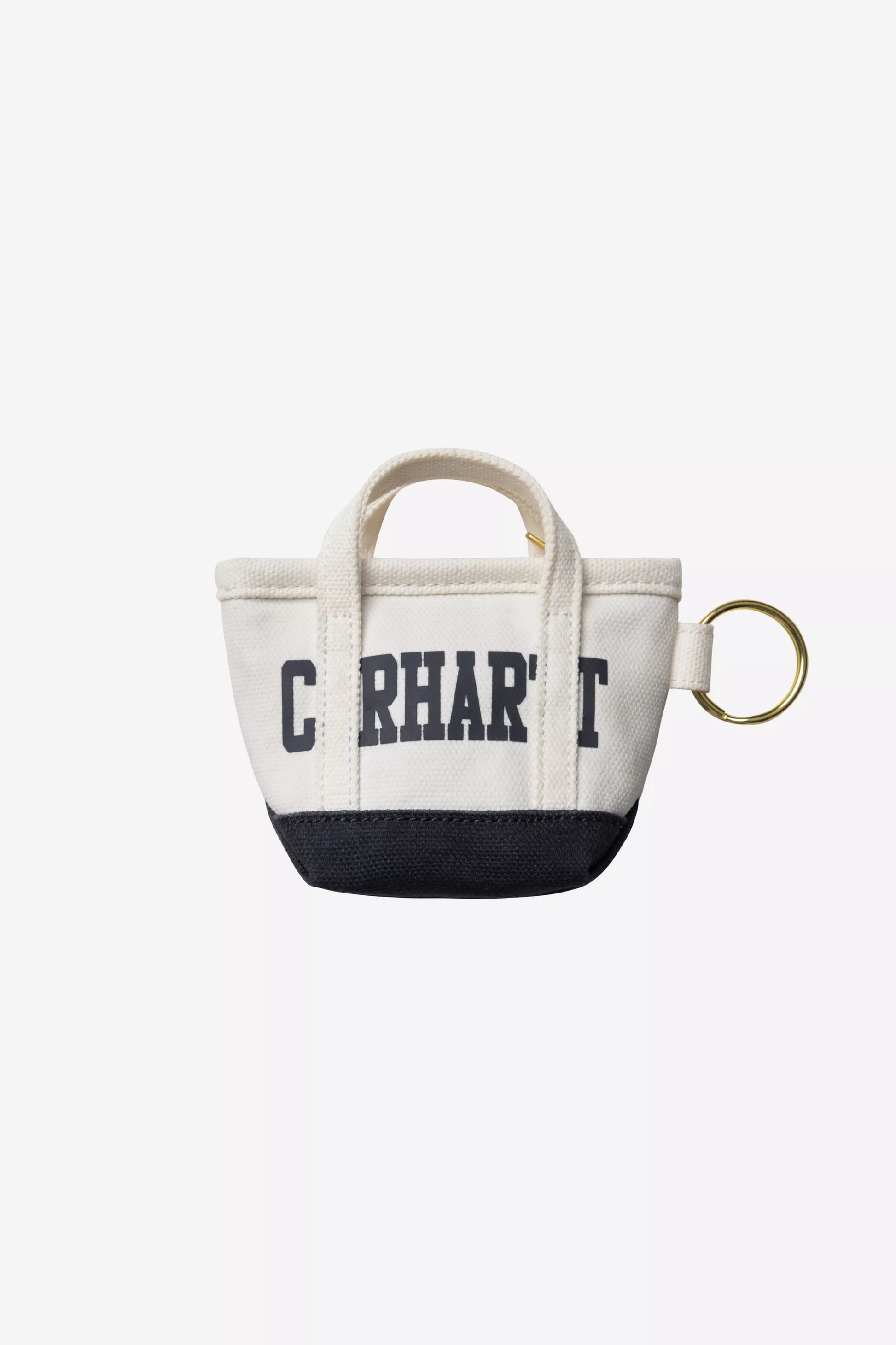 CARHARTT WIP Mini Tote Bag Keychain - Natural Blue - FREESTYLE LLORET