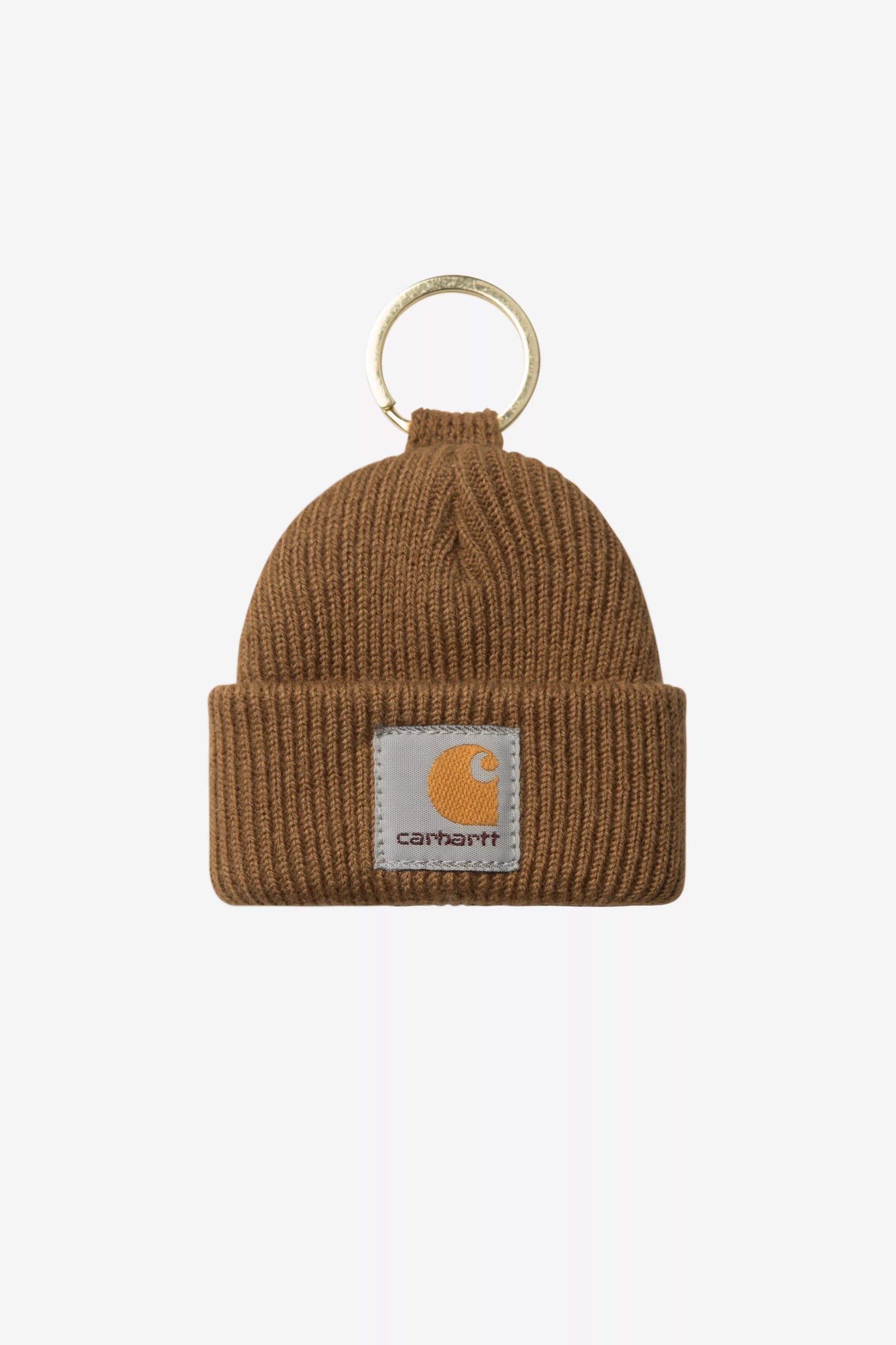 CARHARTT WIP Mini Watch Hat Keychain - Hamilton Brown - FREESTYLE LLORET